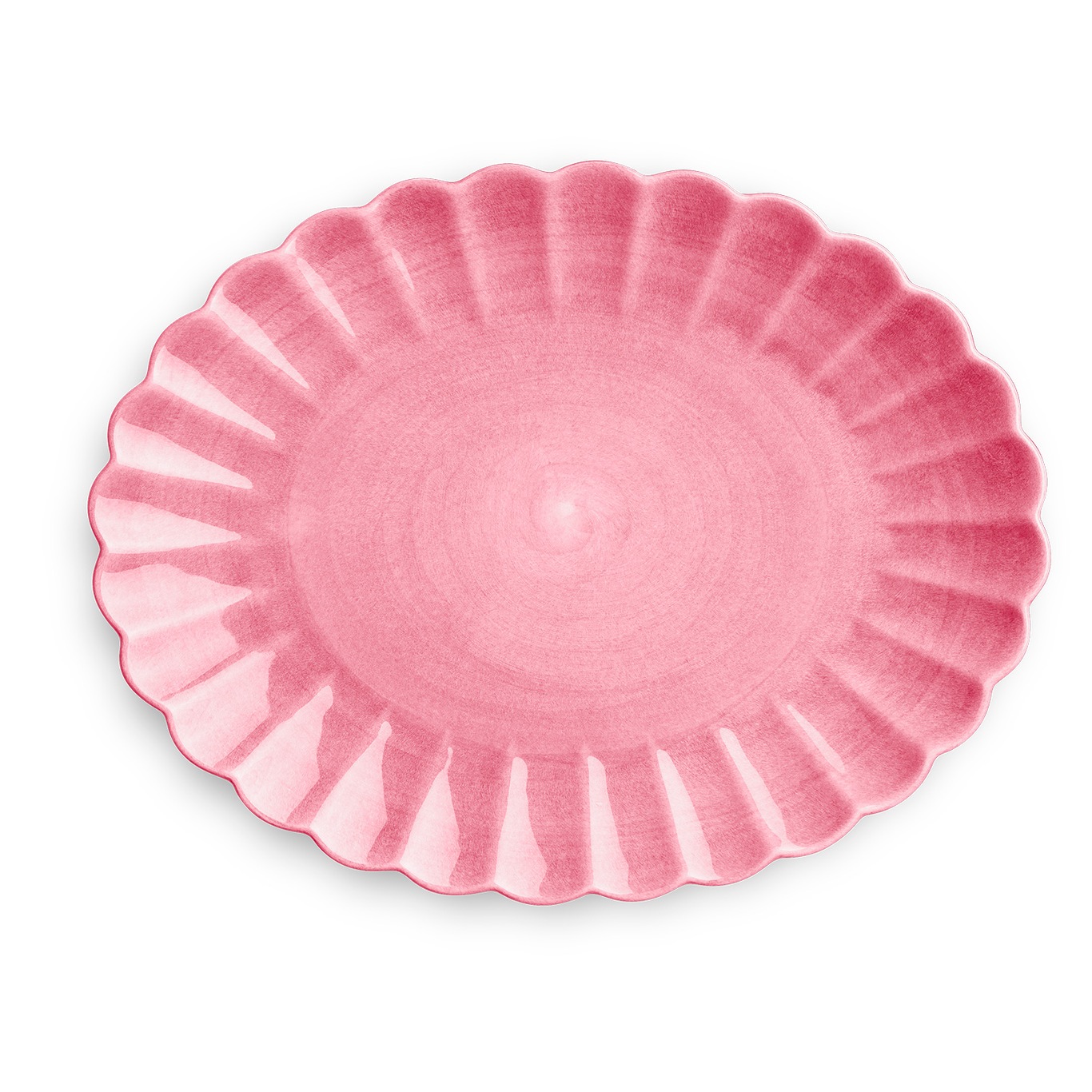 Oyster Dish 35x30 cm, Pink