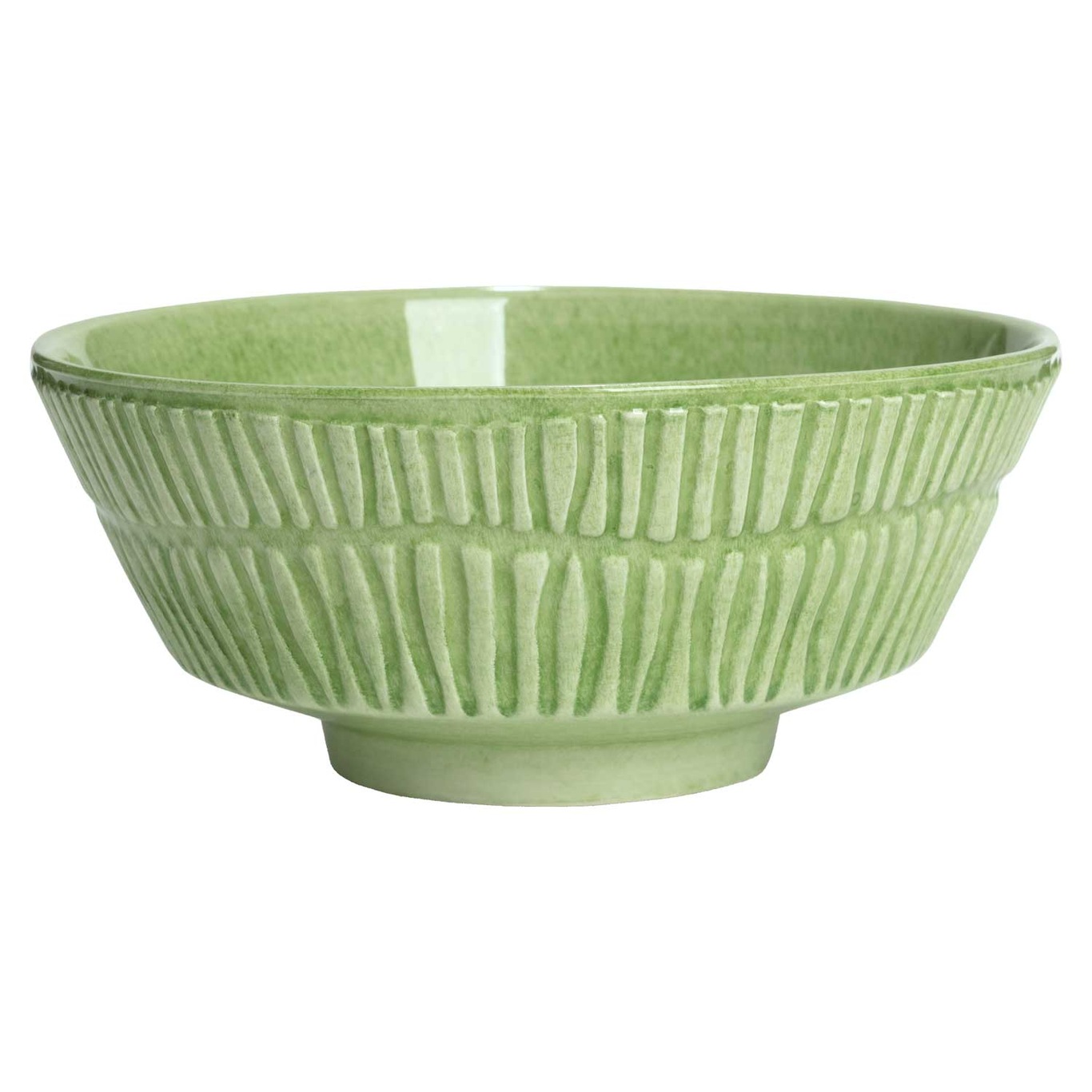 Stripes Bowl 50 cl, Green
