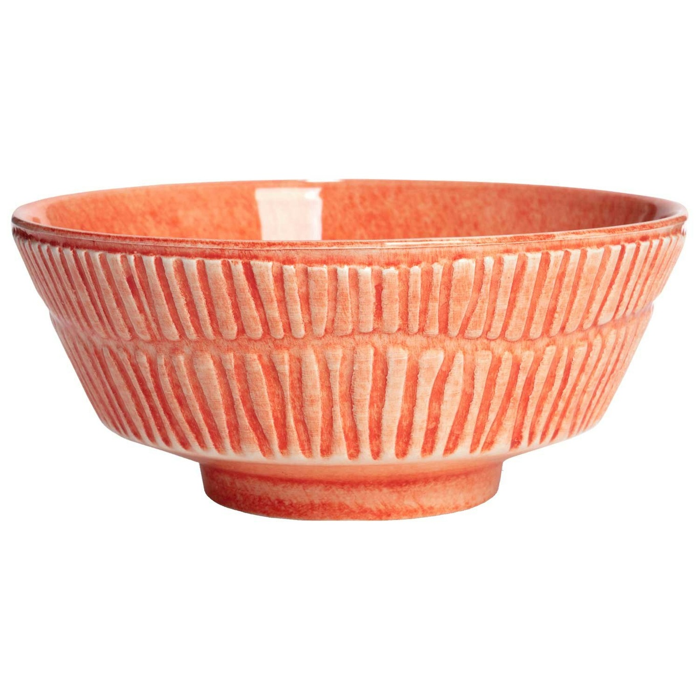 Stripes Bowl 50 cl, Orange