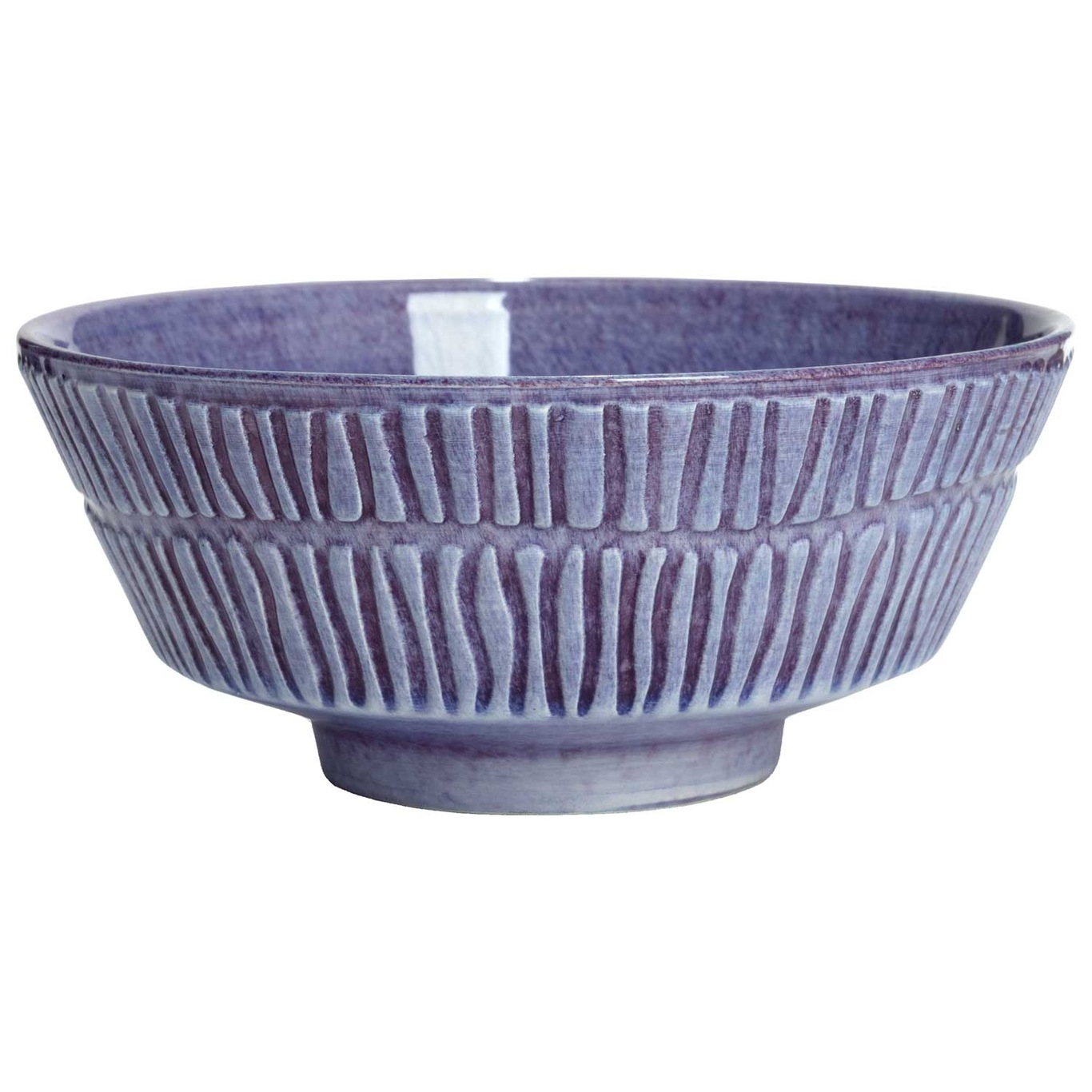 Stripes Bowl 50 cl, Violet