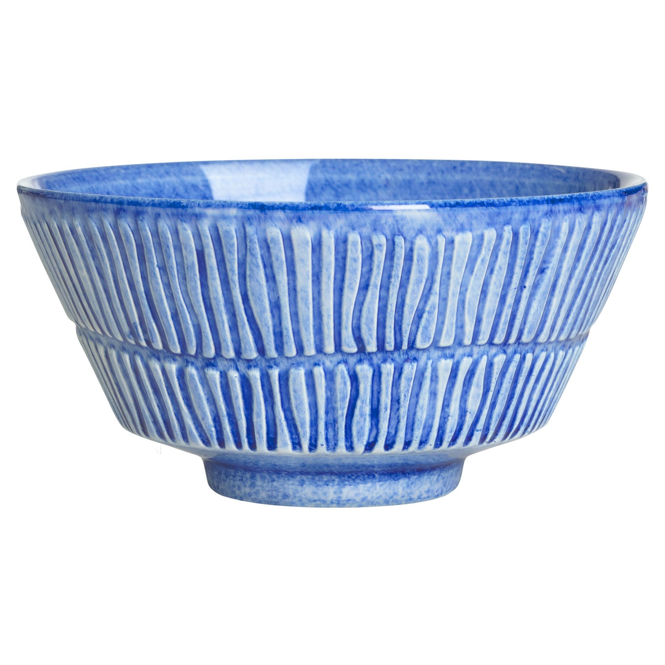 Stripes Bowl, Light blue 60 cl