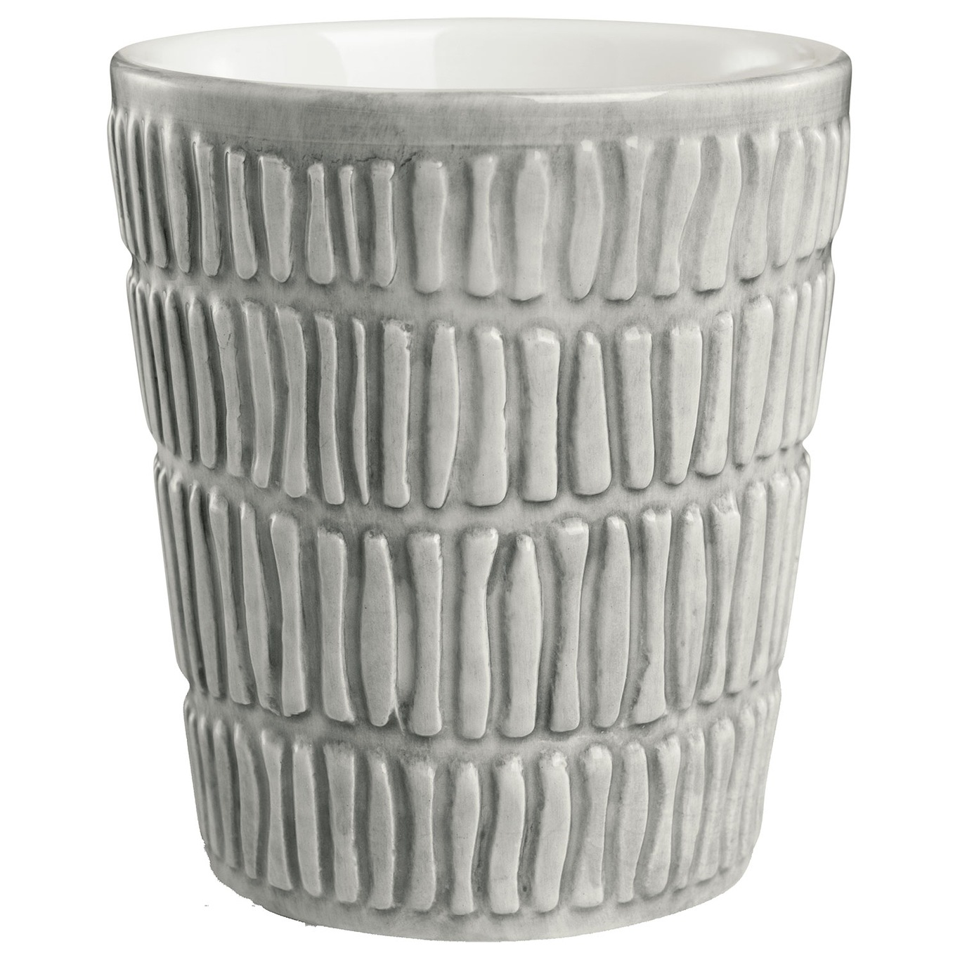 Stripes Mug 30 cl, Grey 