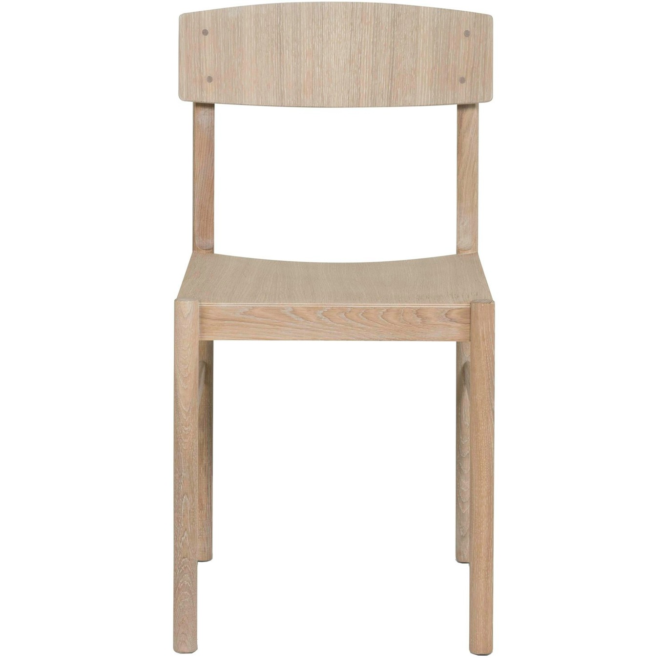 Rod Chair, White Wax Oiled Oak