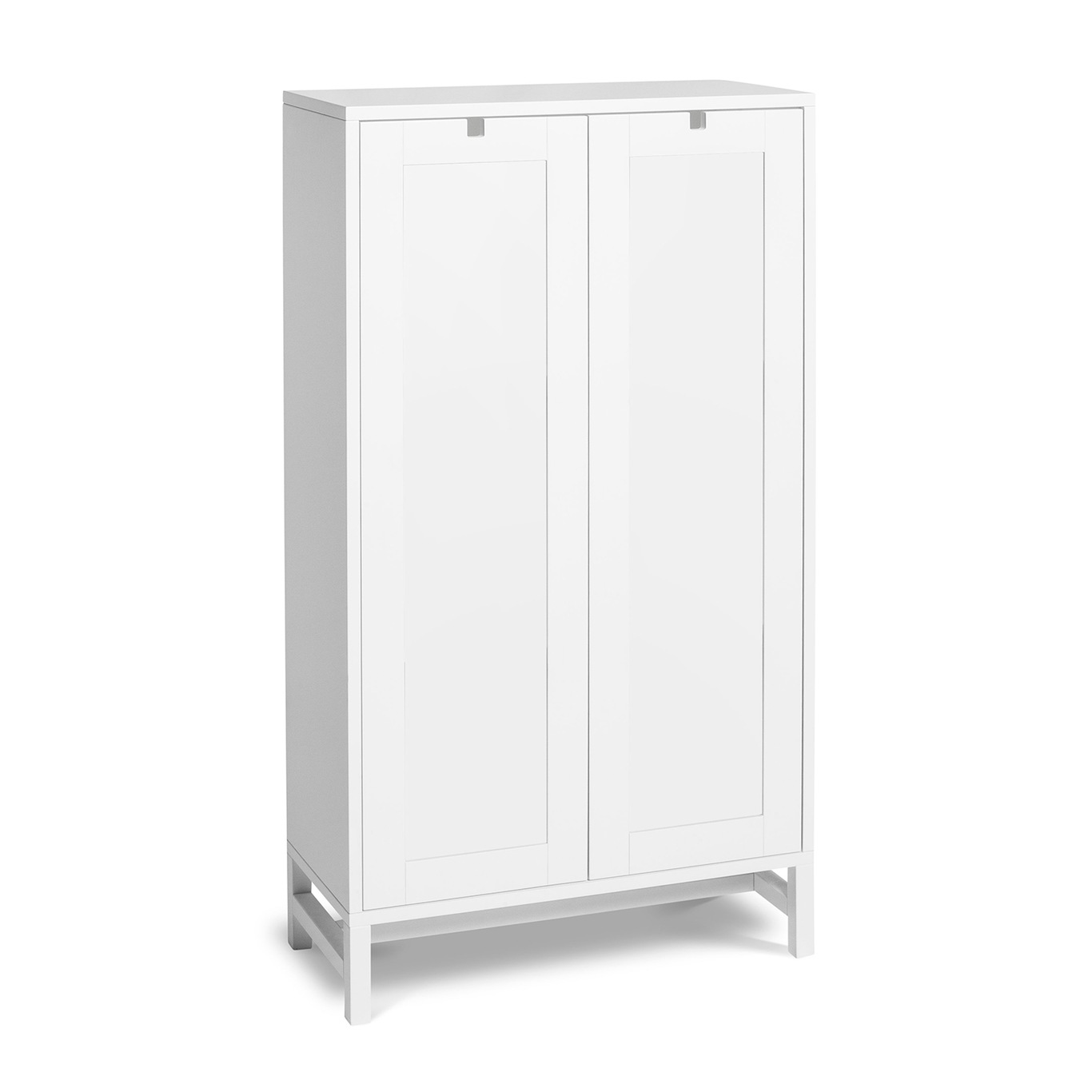 Falsterbo Cabinet 127 cm Covered Doors, White