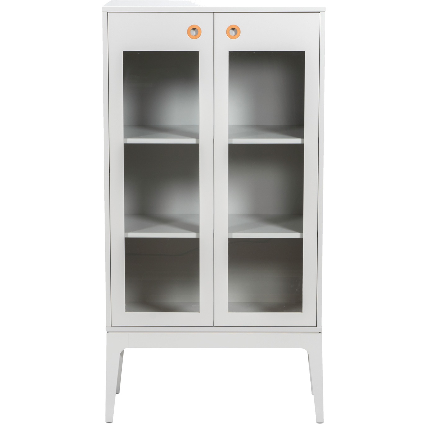 Höllviken Cabinet Glass Door With Frame, Light Grey