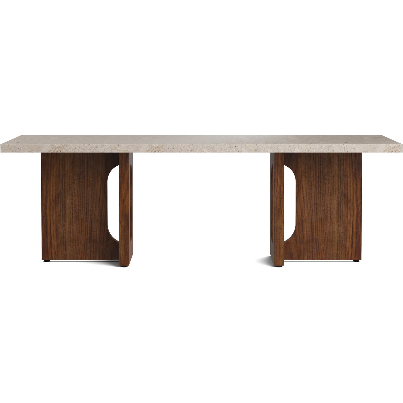 Androgyne Lounge Table, Walnut / Sand