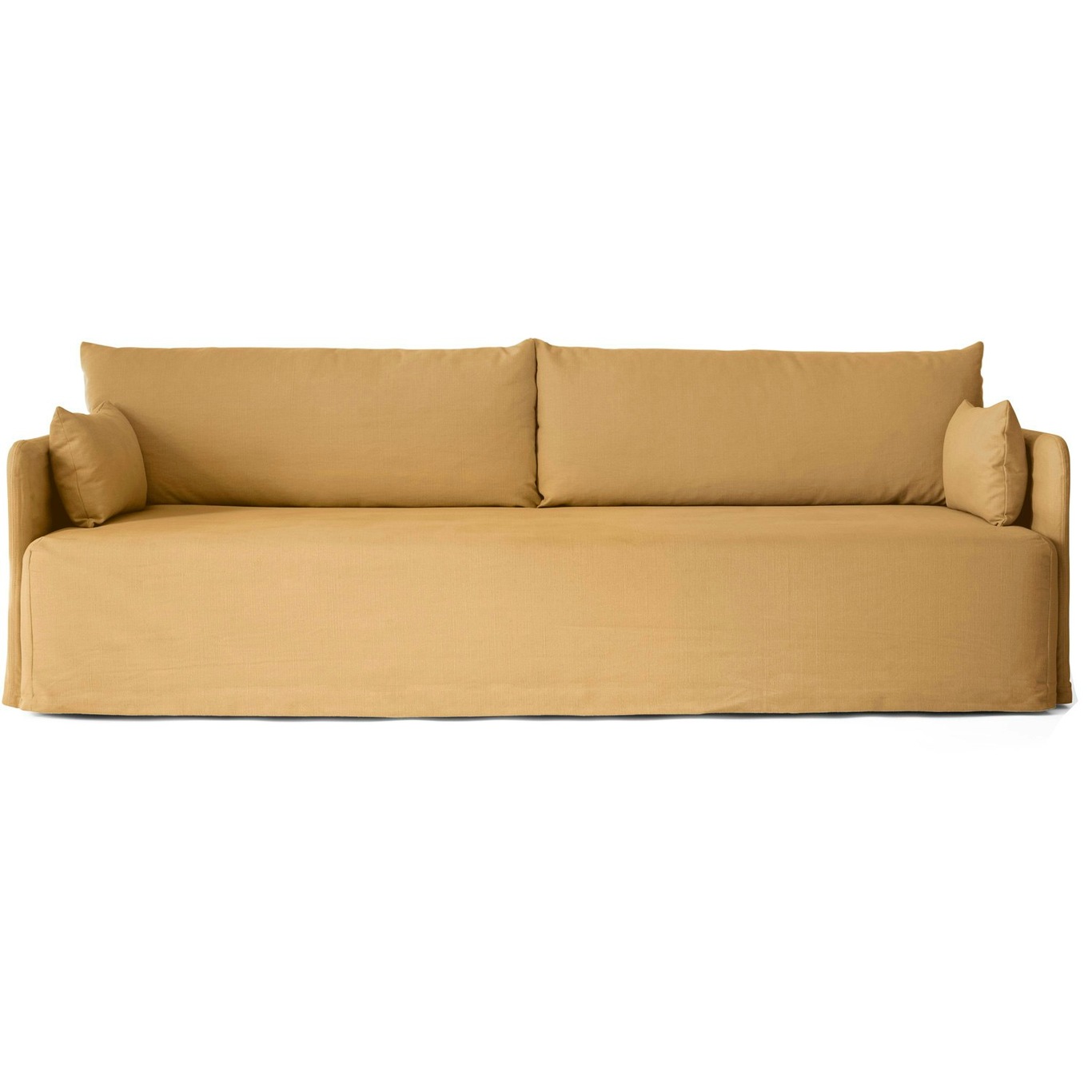 Offset Sofa 3-Seater Removable Upholstery Cotlin, Wheat