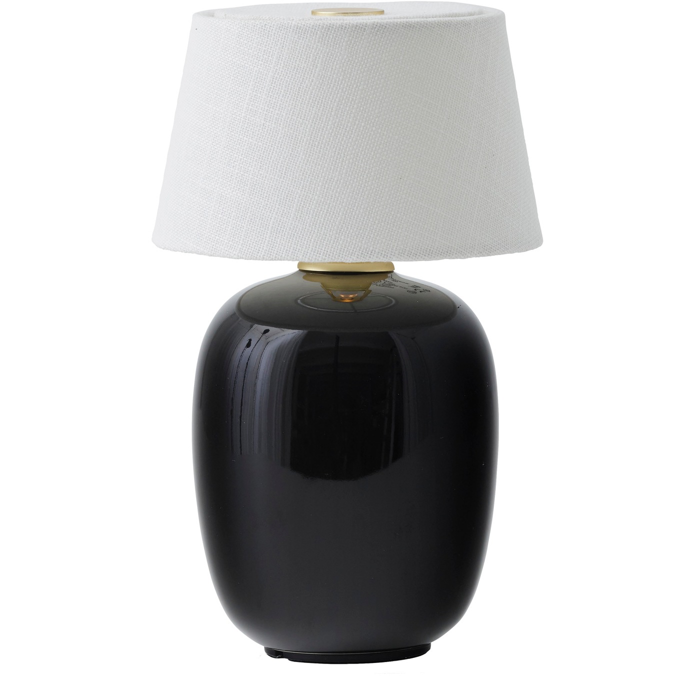 Torso Lamp Portable Ø11,7 cm, Black