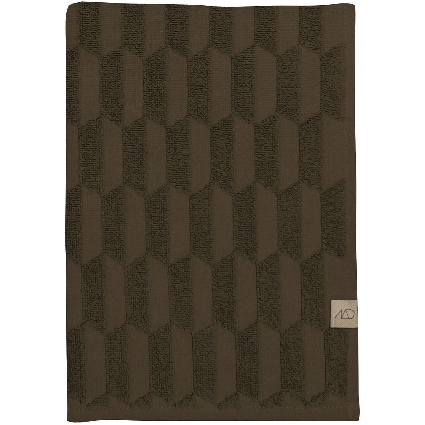 Geo Towel Chocolate, 70x133 cm