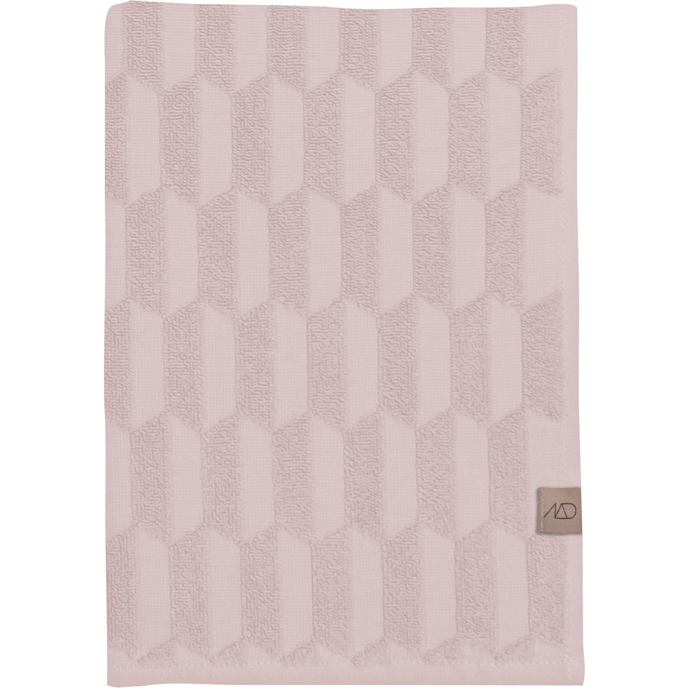 Geo Towel Powder Rose, 50x95 cm