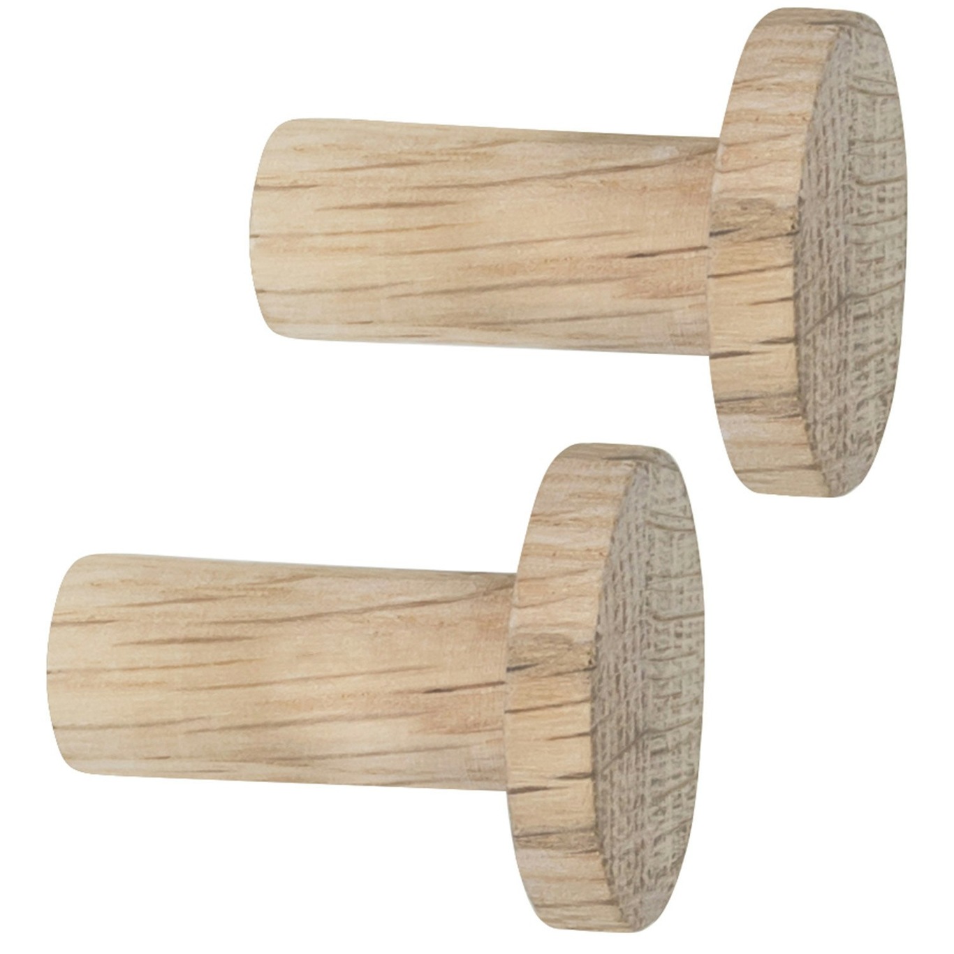 Point Hook 2-pack Long, Natural