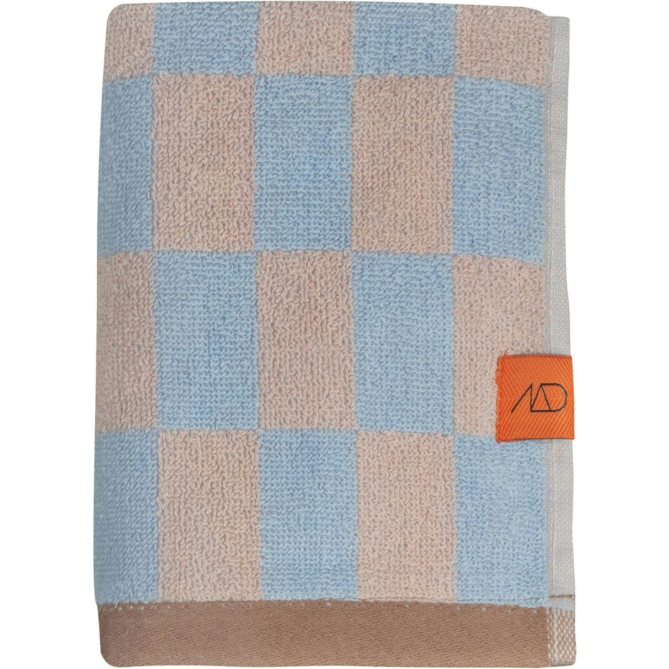Retro Guest Towel 40x55 cm 2-pack, Light Blue