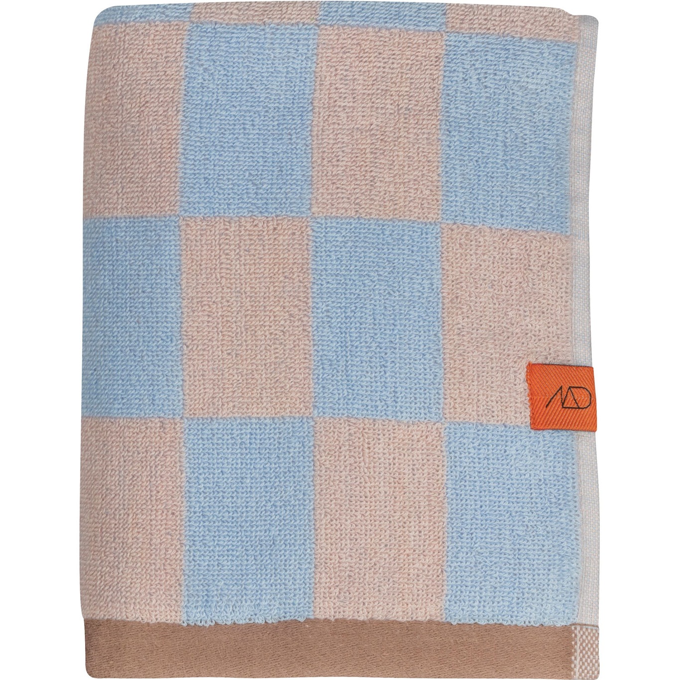 Retro Towel 50x90 cm, Light Blue