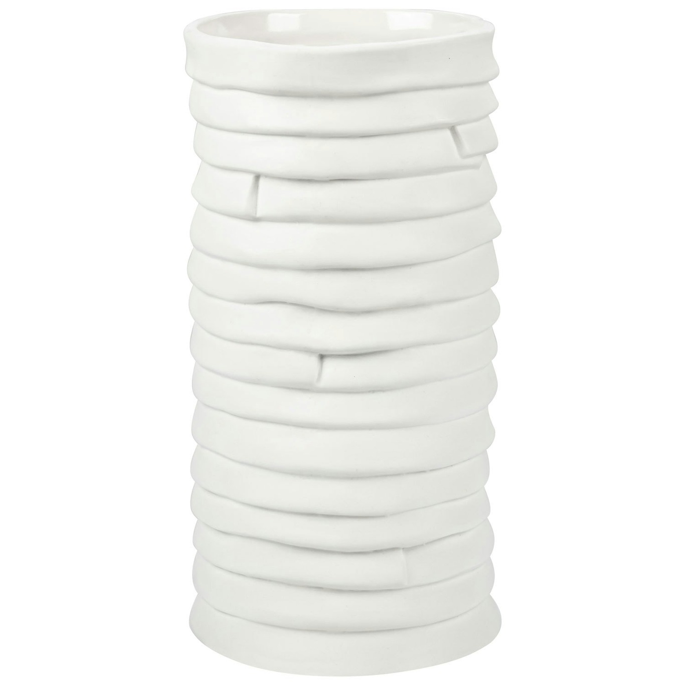 RIBBON Vase Off-white, Large