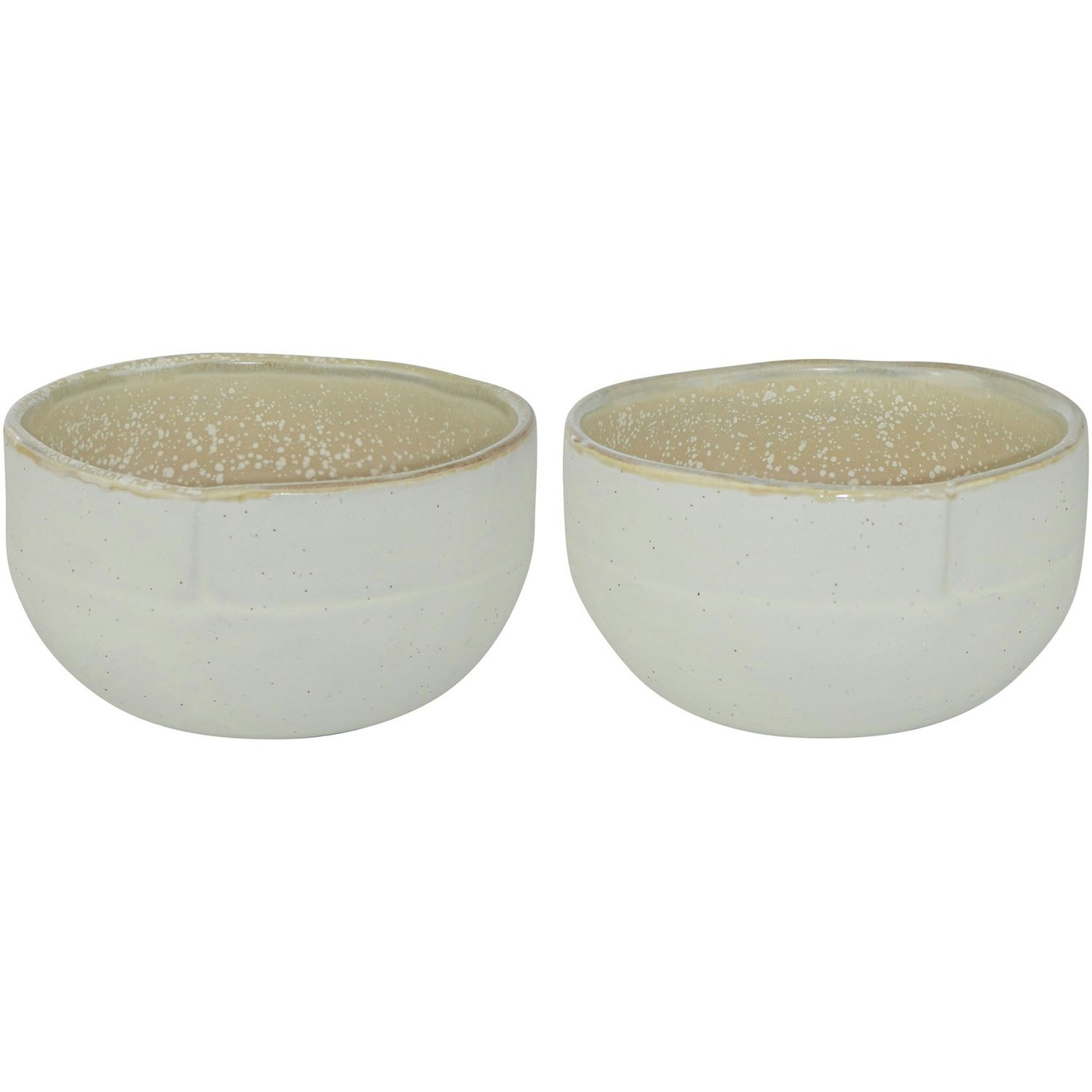SAND GRAIN Bowl 2-pack Small, Straw