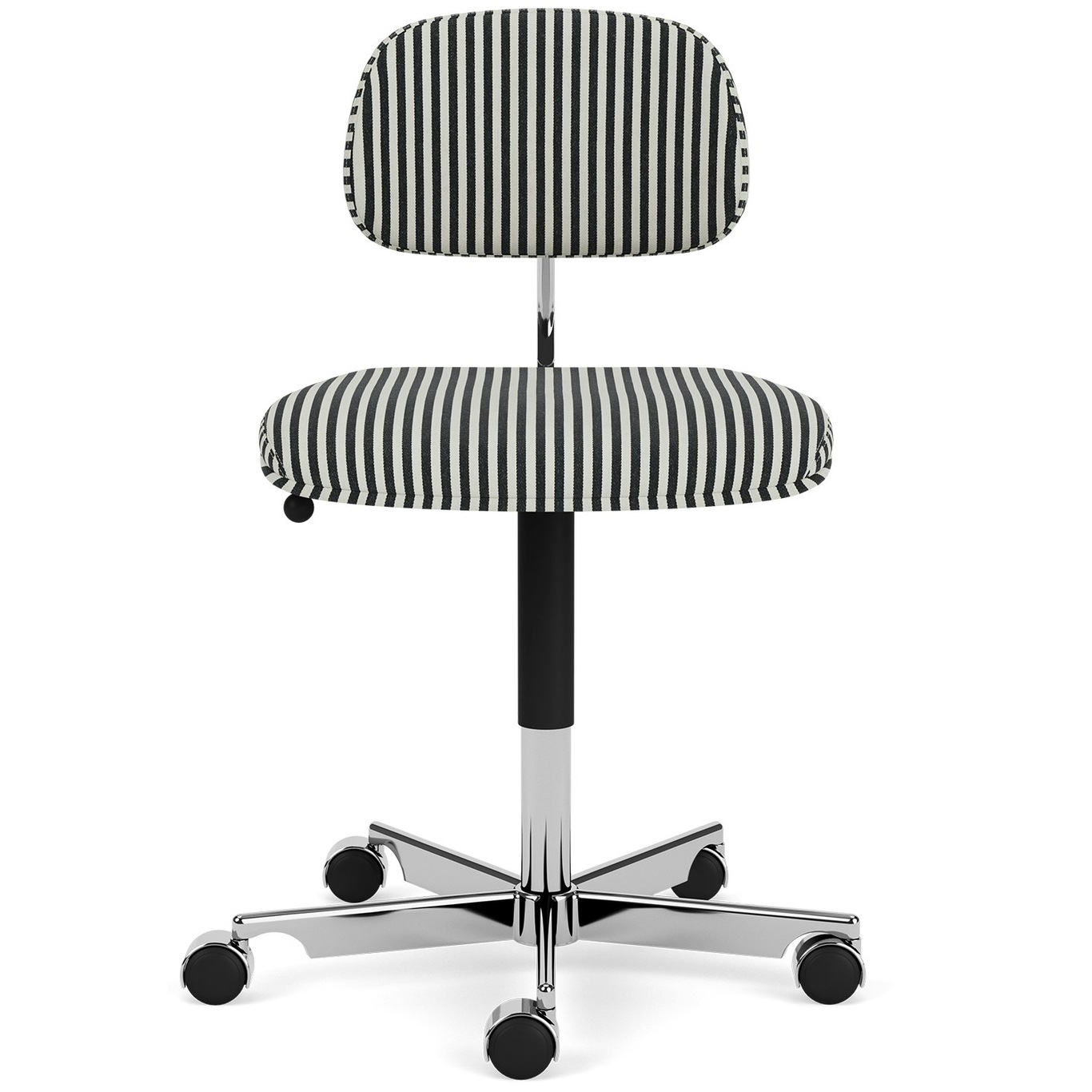 Kevi 2534U Office Chair, Mads Nørgaard / Polished Aluminium