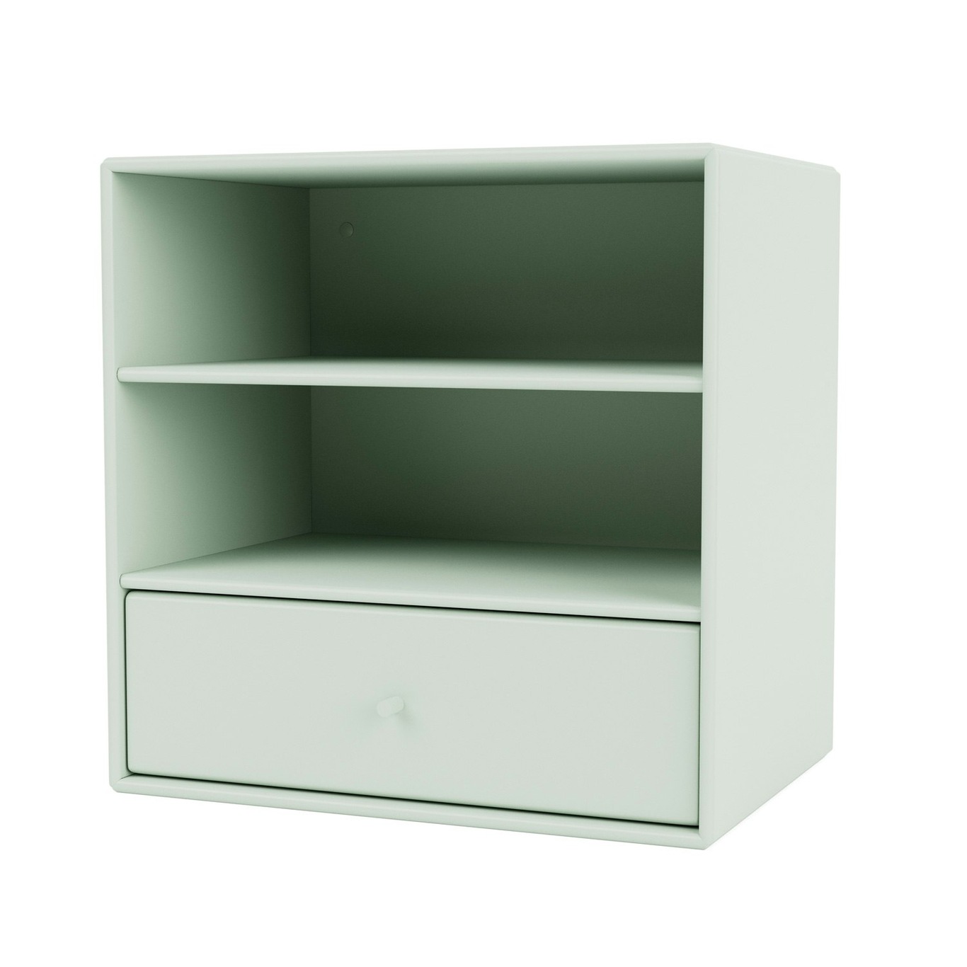 Mini 1005 Shelf With One Drawer, Mist Green