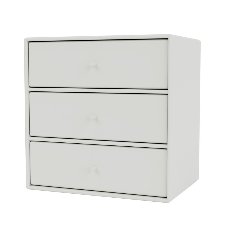 Mini 1007 Shelf With Three Drawers, Nordic