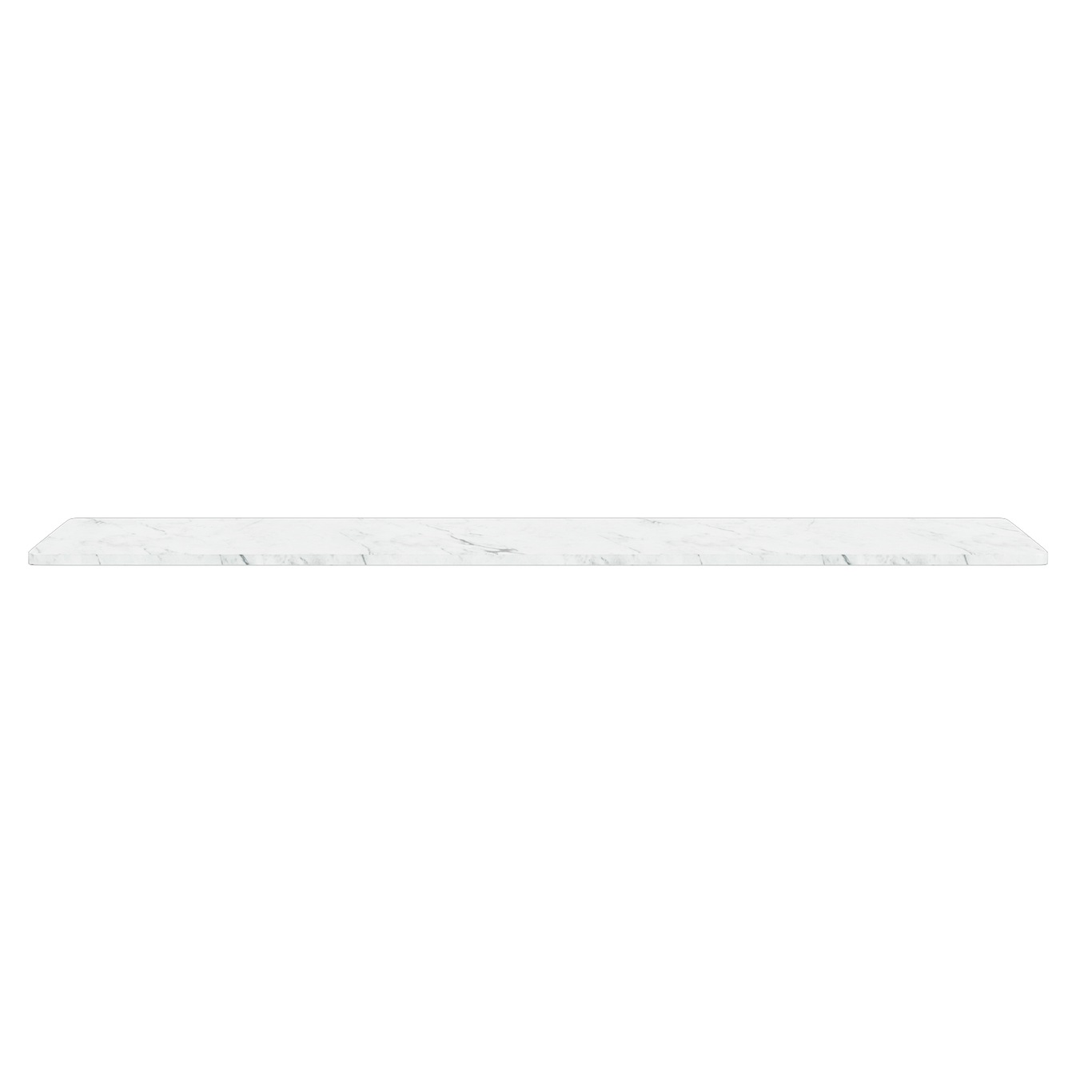 Panton Wire Ext Top Panel D:18, White Marble