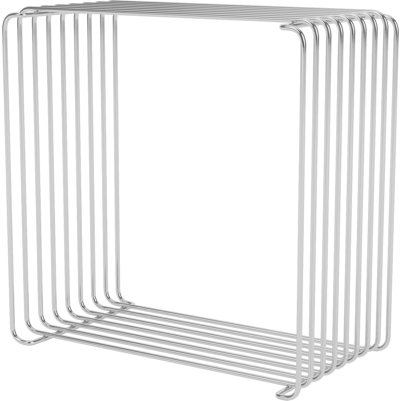 Panton Wire Shelf 18, Chrome