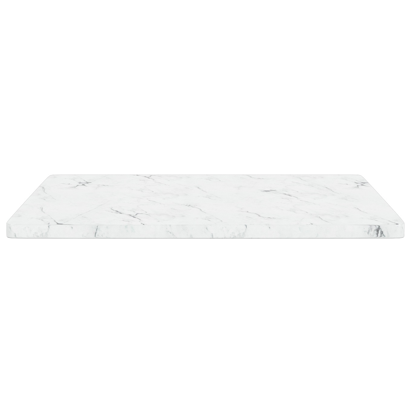 Panton Wire Top Panel D:34, White Marble