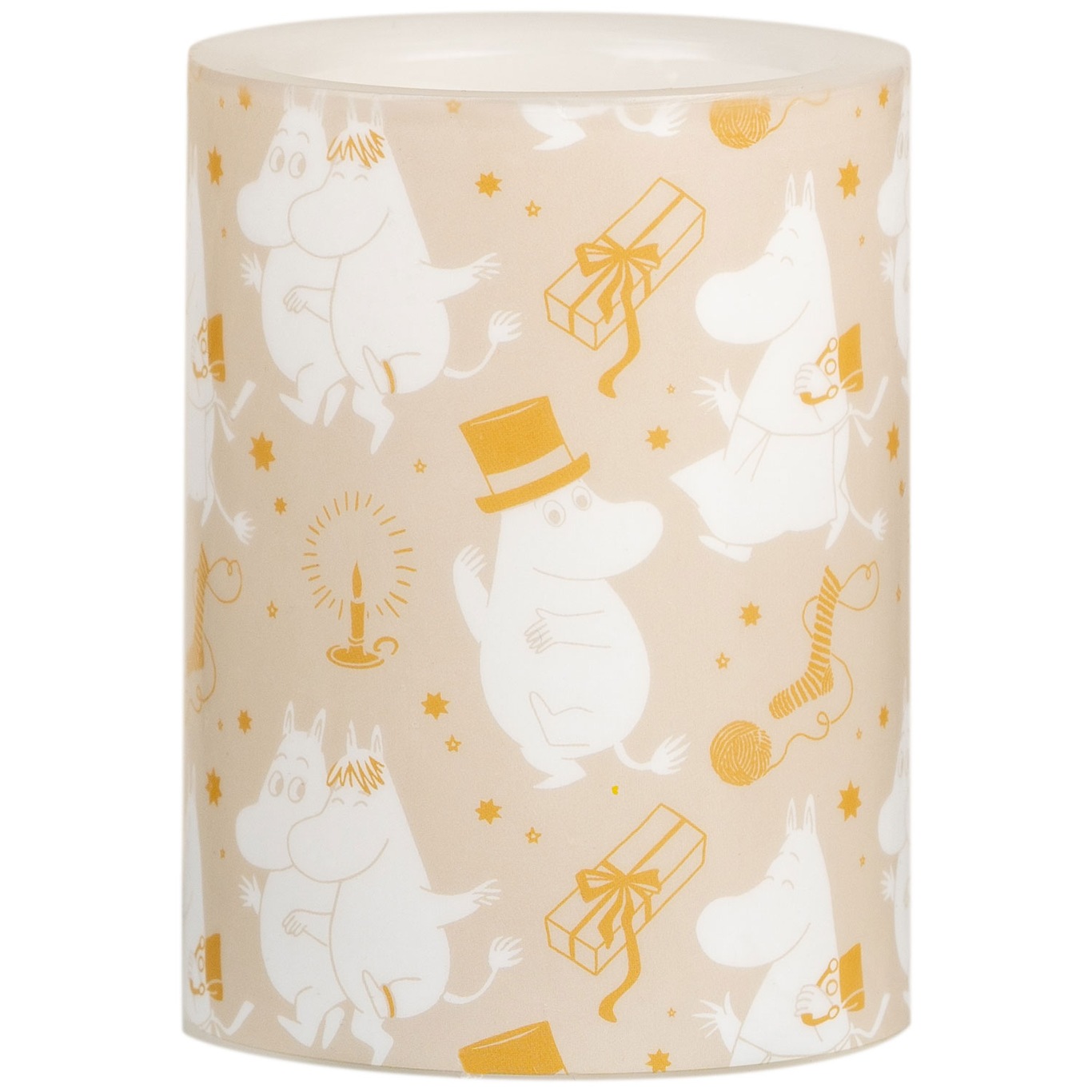Moomin LED Candle 10 cm, Sparkling Stars