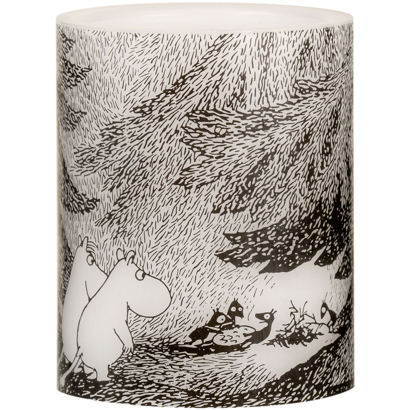 Moomin LED Candle 12,5 cm, Under The Trees