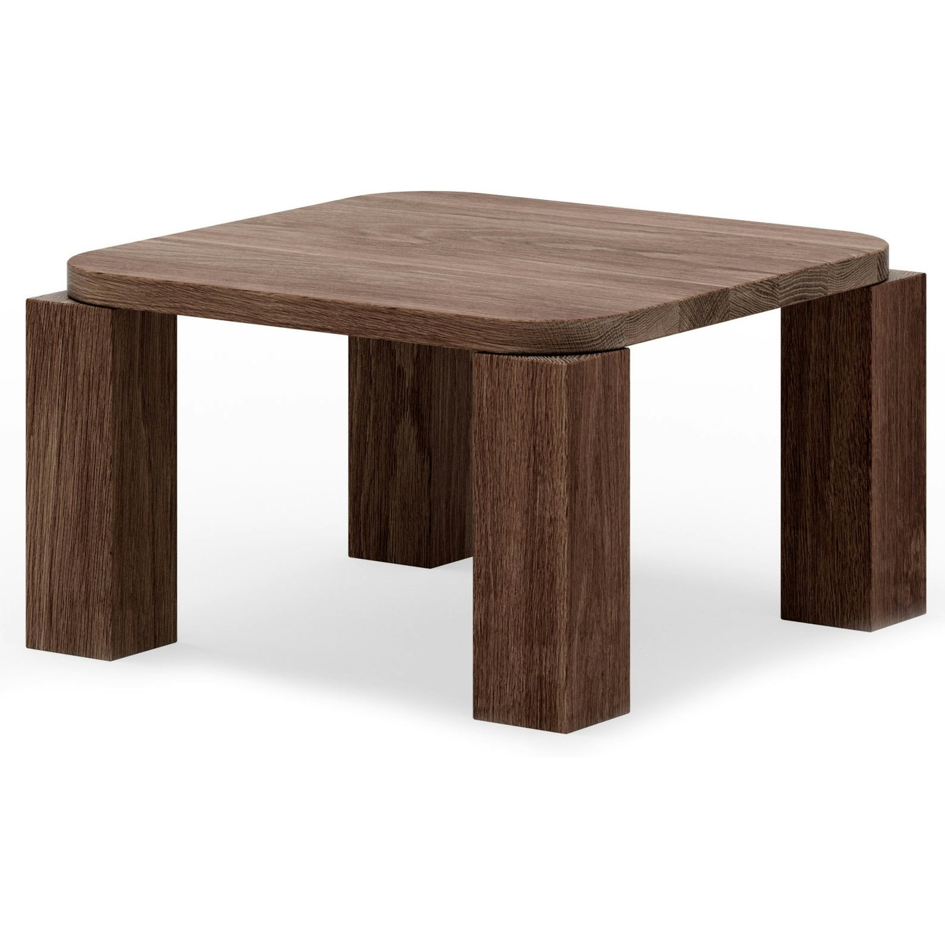 Atlas Coffee Table 60x60 cm, Smoked Oak
