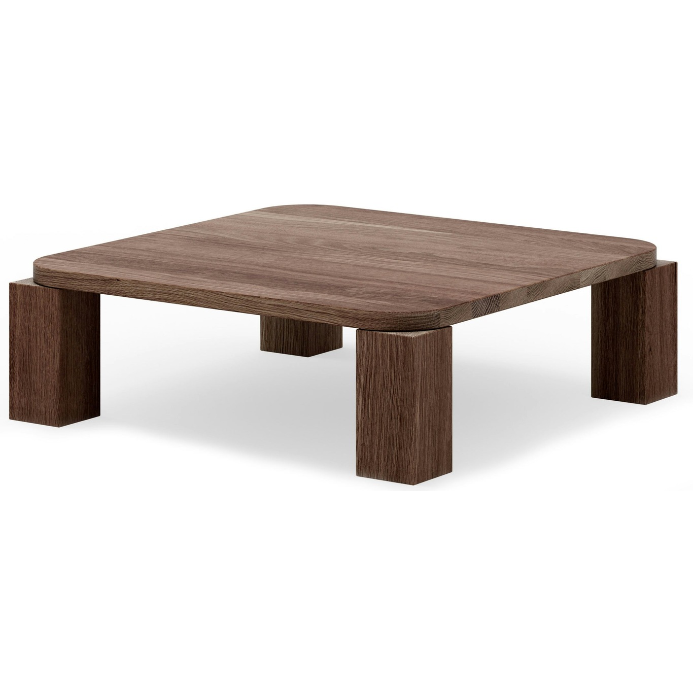 Atlas Coffee Table 82x82 cm, Smoked Oak