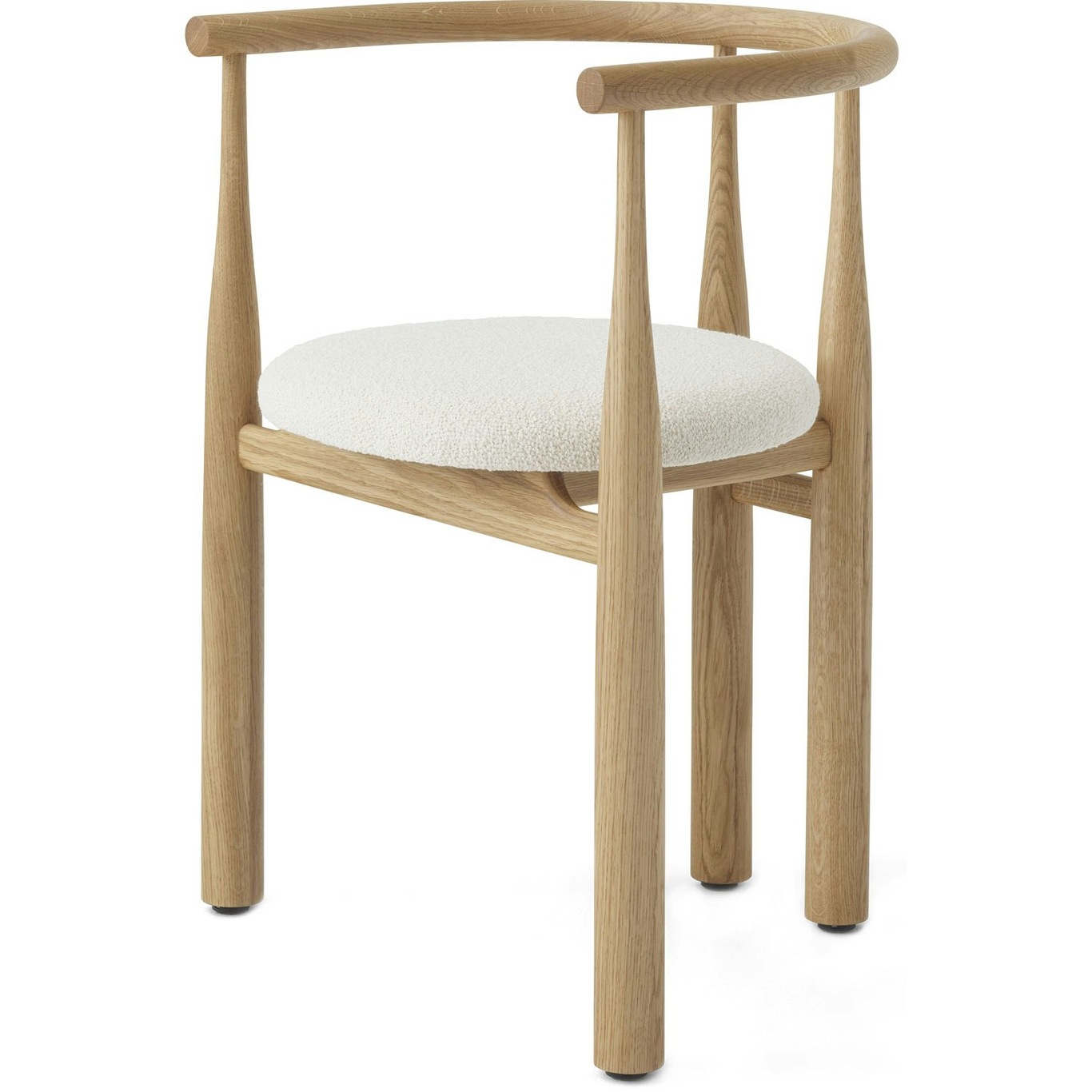 Bukowski Chair, Oak / Lana 024
