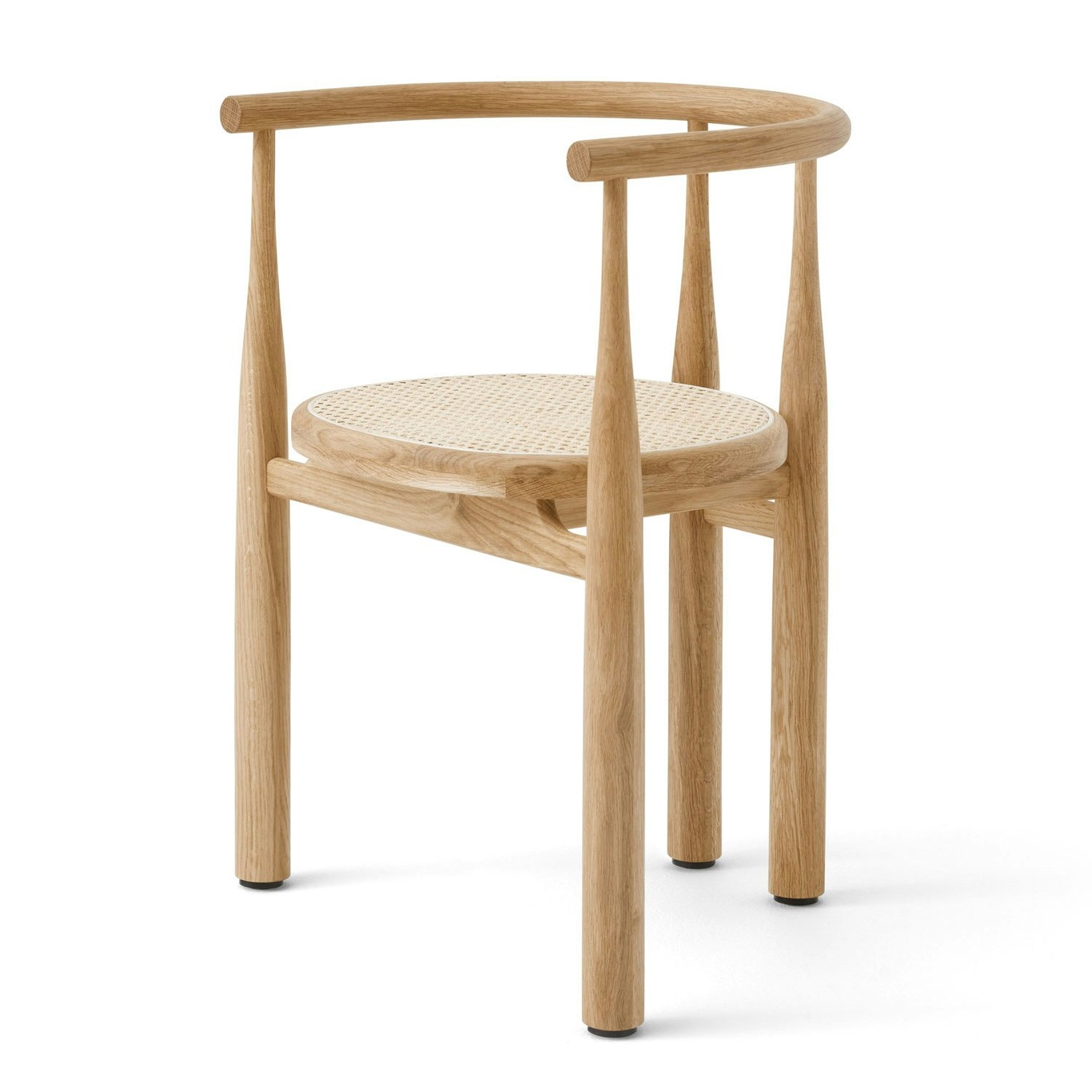 Bukowski Chair, Oak / Rattan