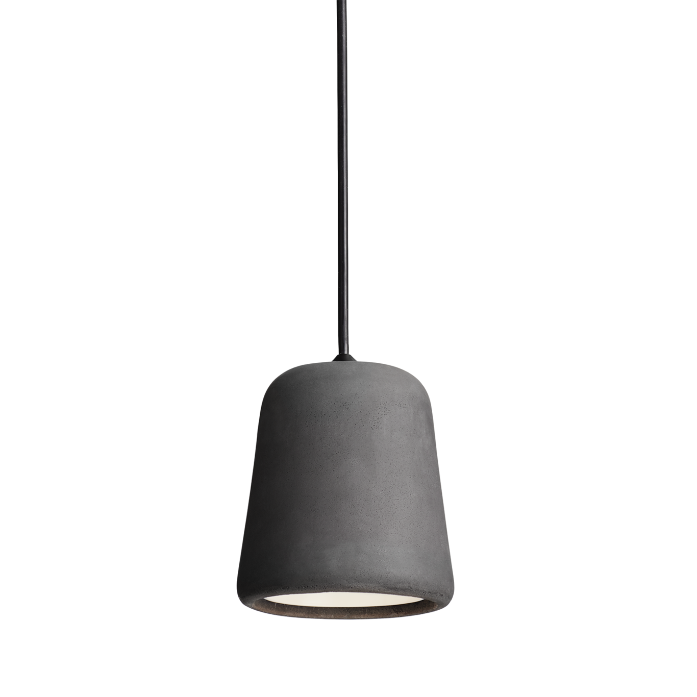 Material Pendant Lamp, Black/Dark Grey Concrete