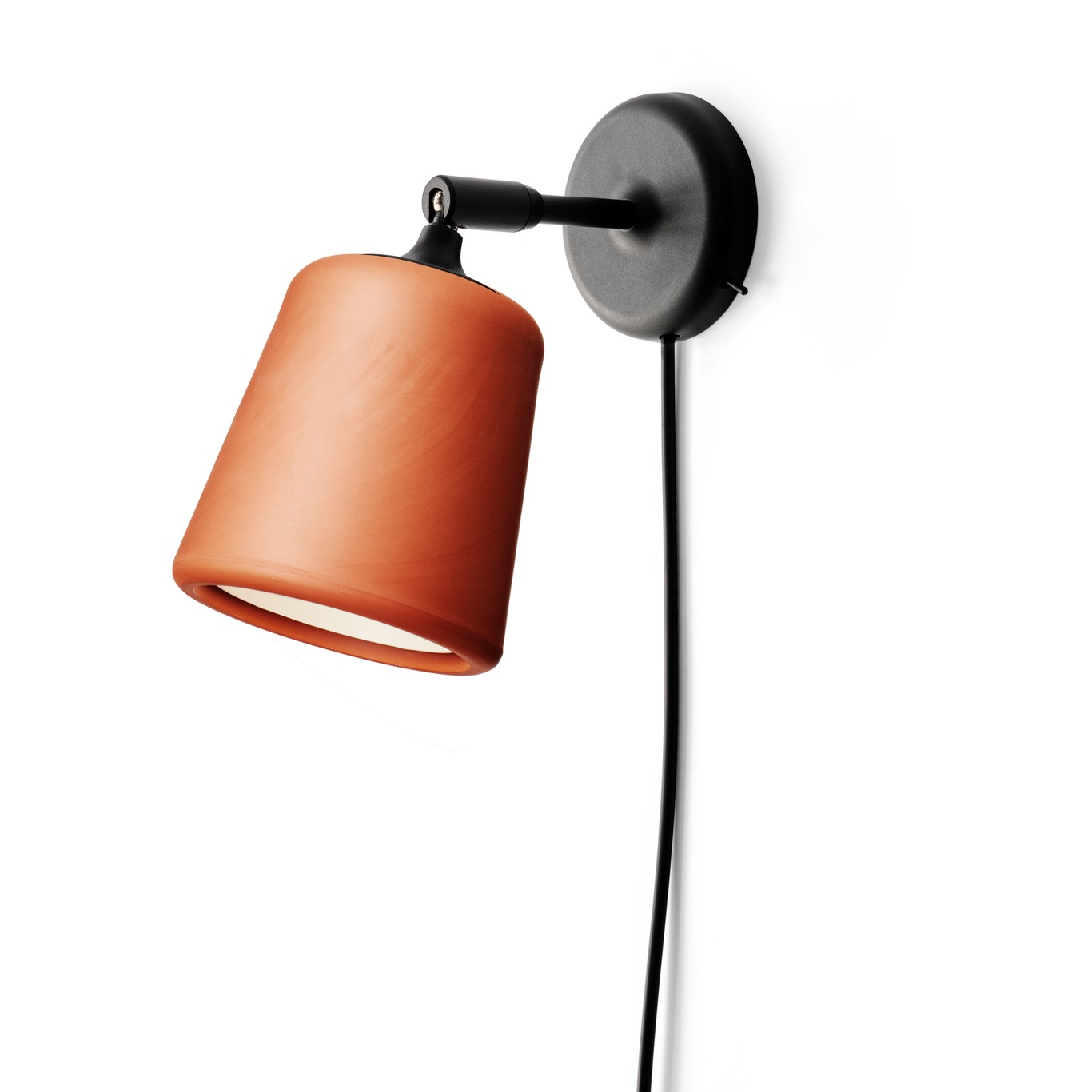 Material Wall Lamp, Terracotta