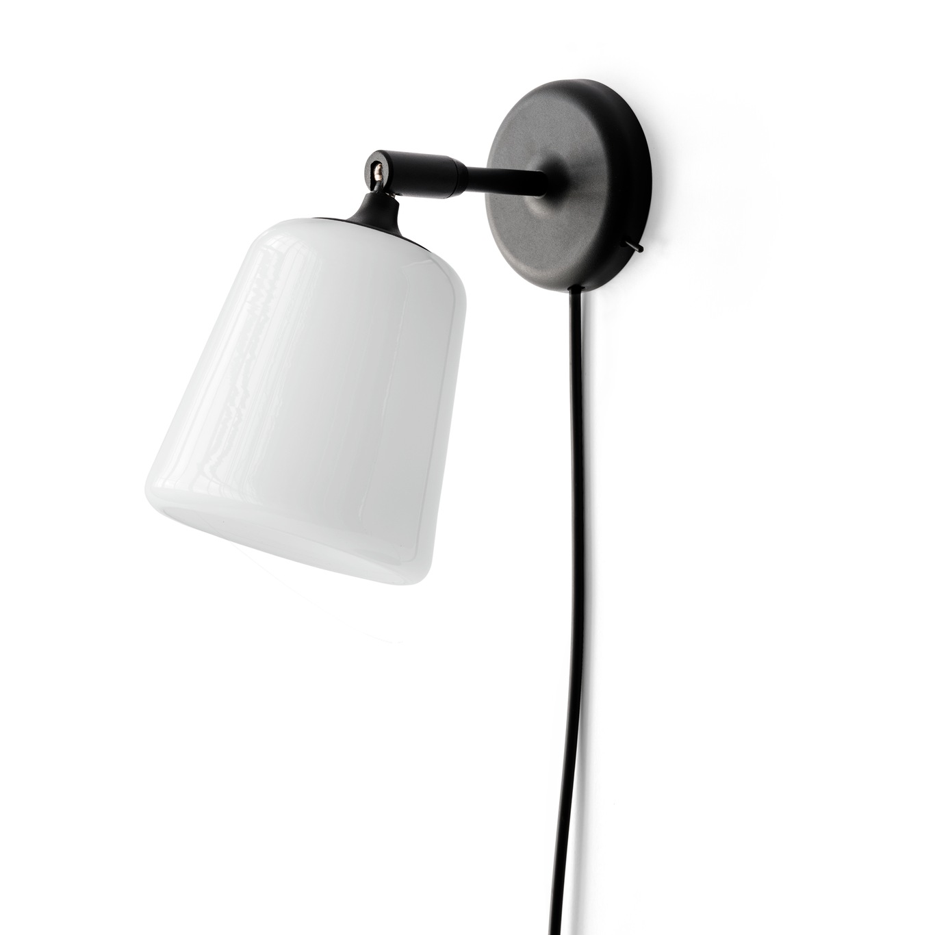 Material Wall Lamp, The New Edition, Opal White