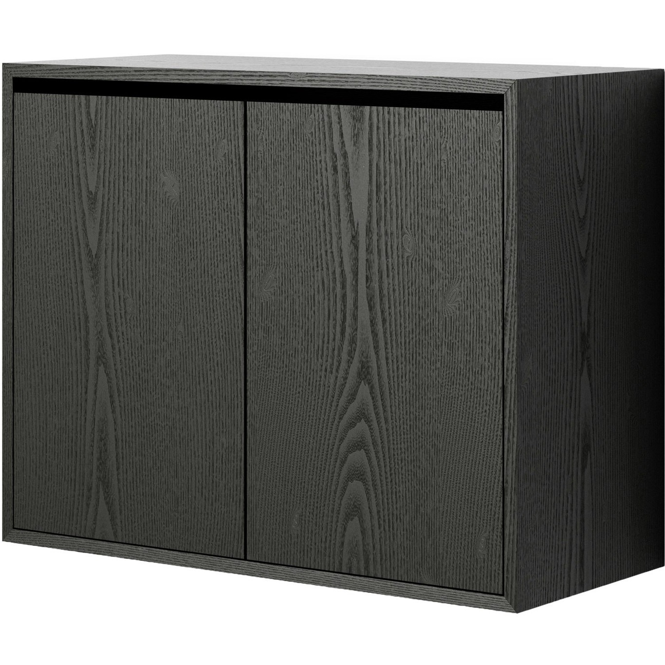 Cabinet Tall With Doors, Black Ash