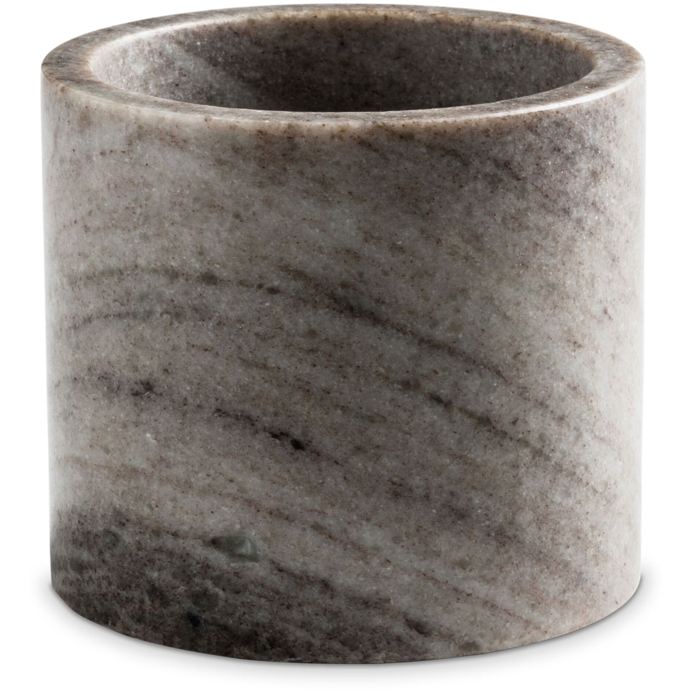 Brown Marble Candle Holder, Large
