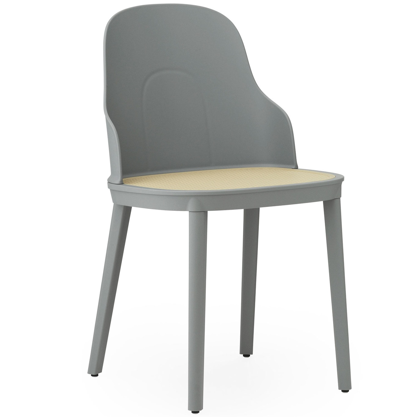 Allez Chair With Moulded Weave, Grey