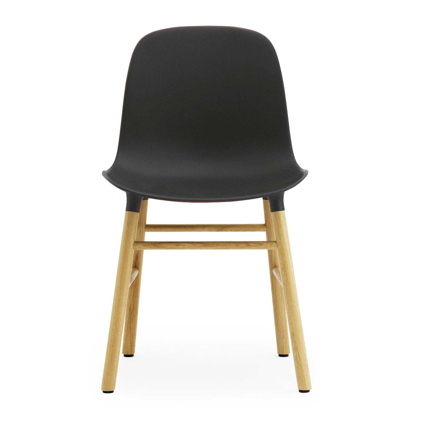 Form Chair Oak Frame, Black