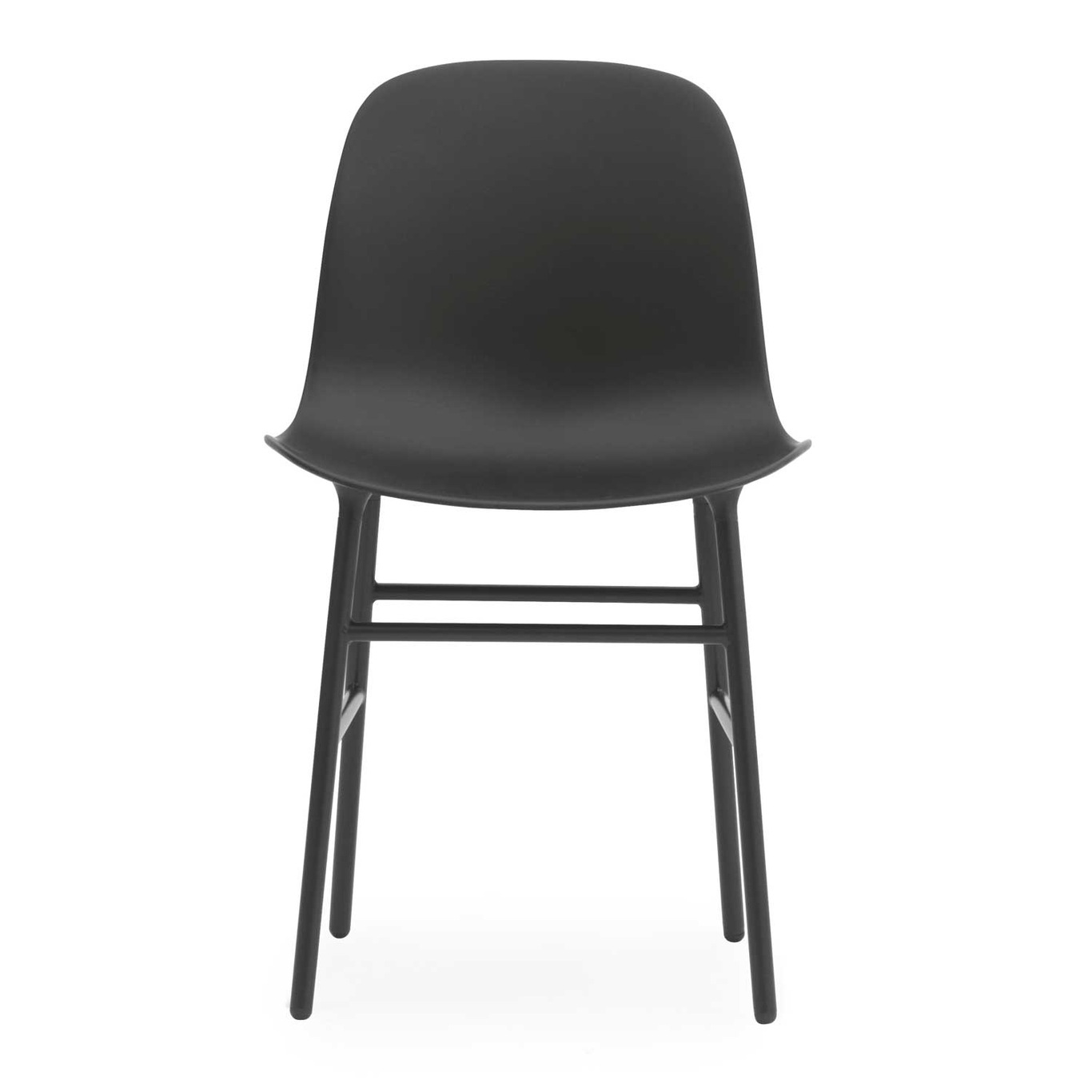 Form Chair Steel Frame, Black