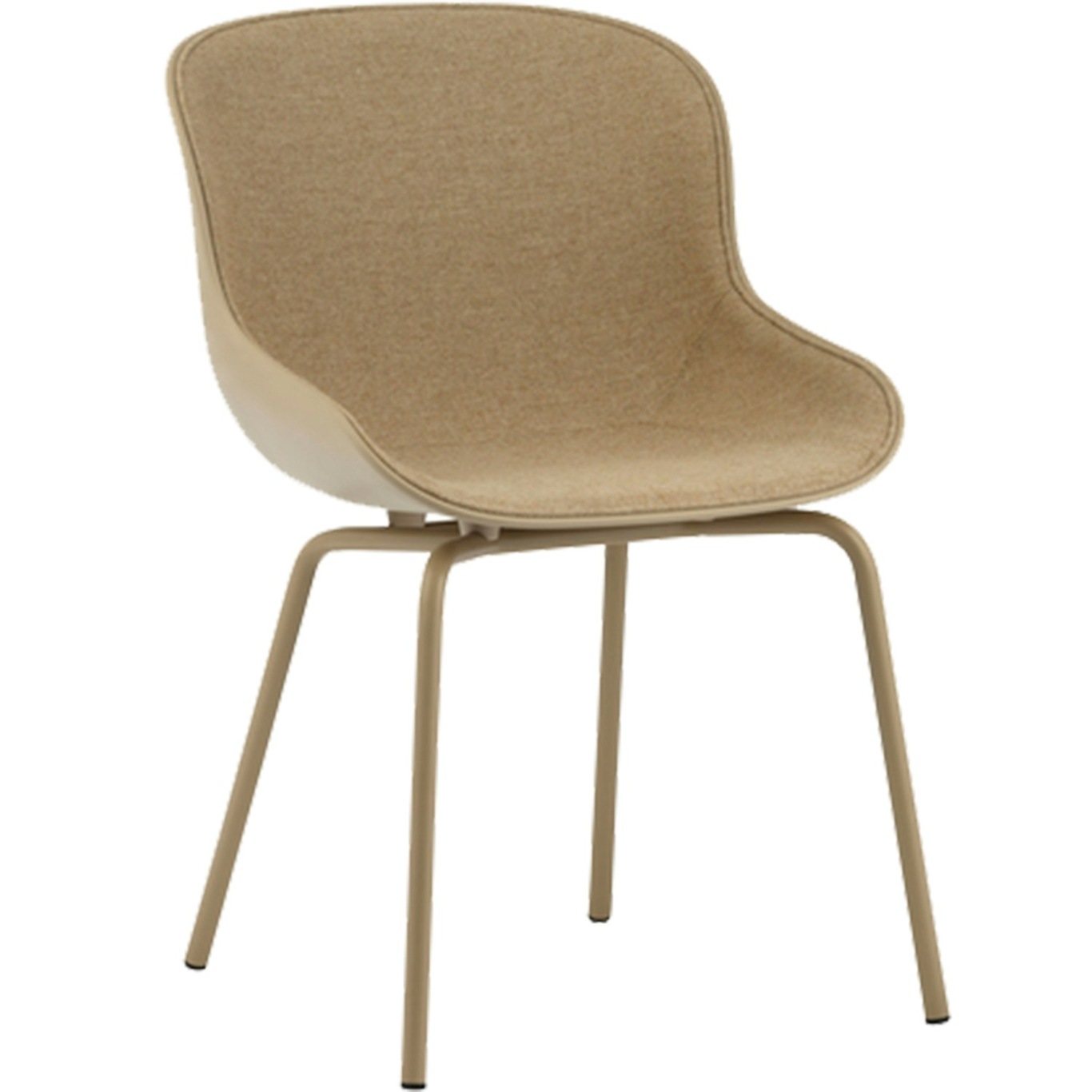 Hyg Chair, Upholstered Front, Sand / Sand