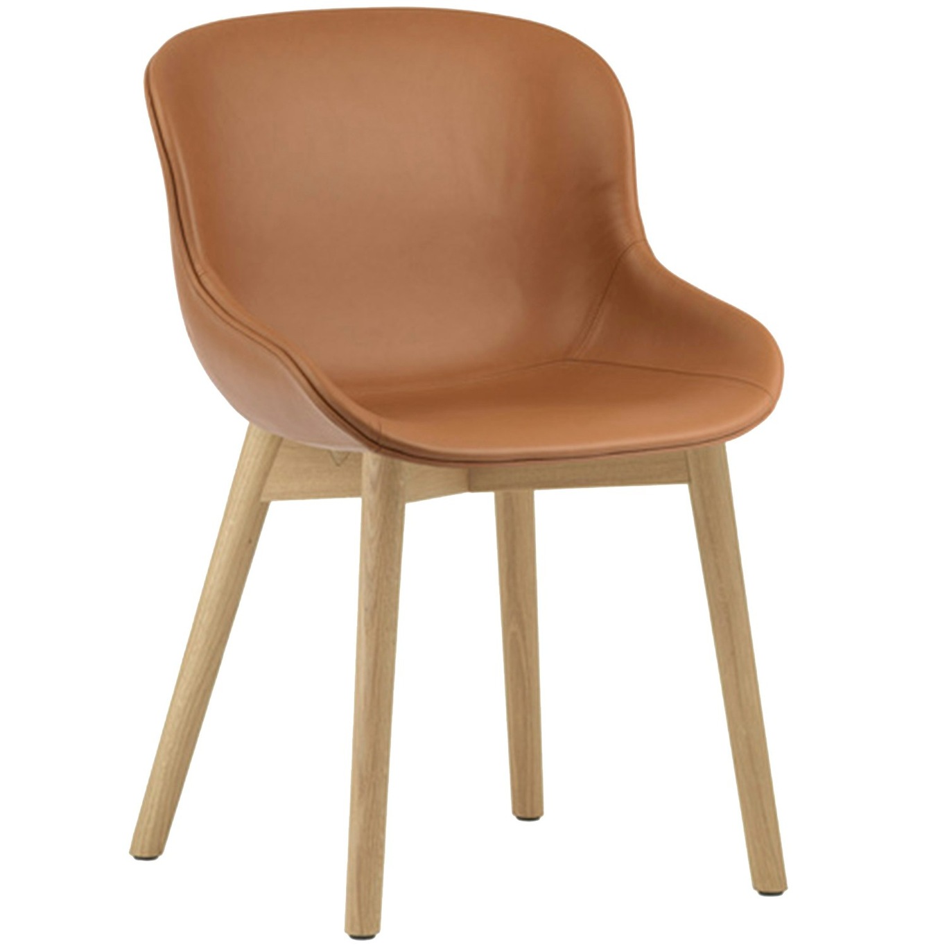 Hyg Chair, Brandy Leather / Oak