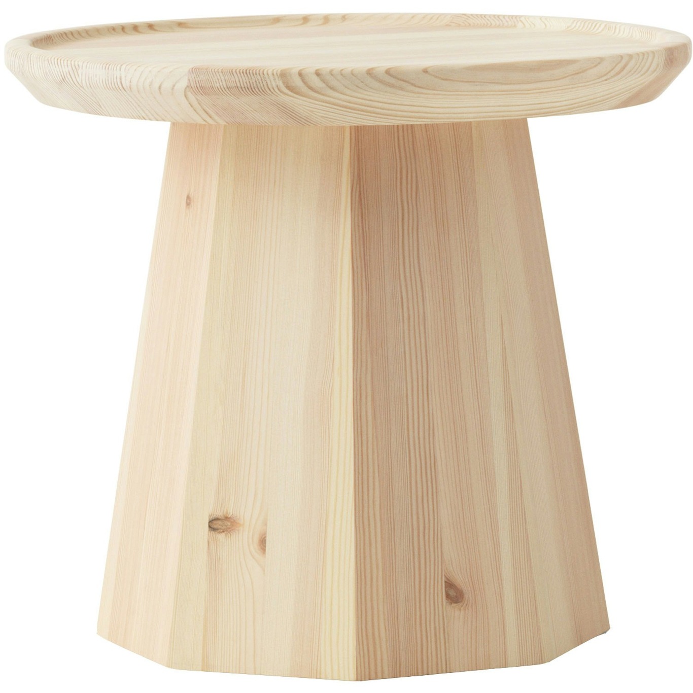 Pine Side Table Ø45 cm, Pine
