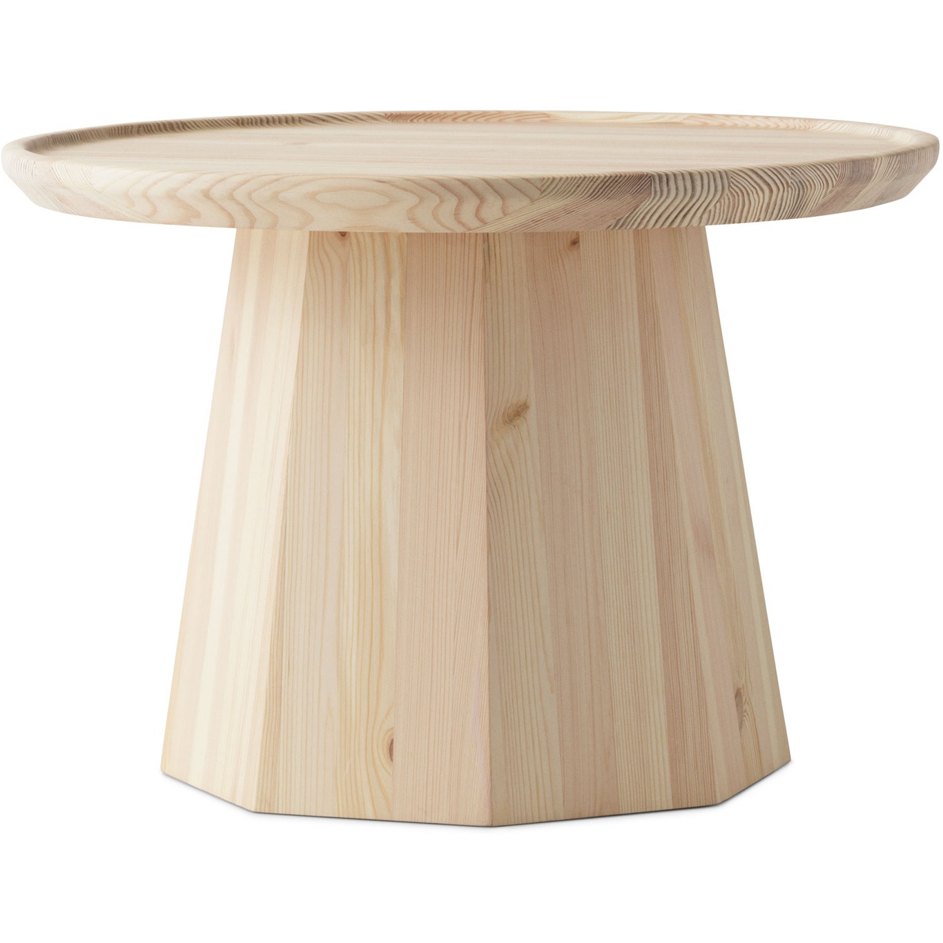 Pine Side Table Ø65 cm, Pine