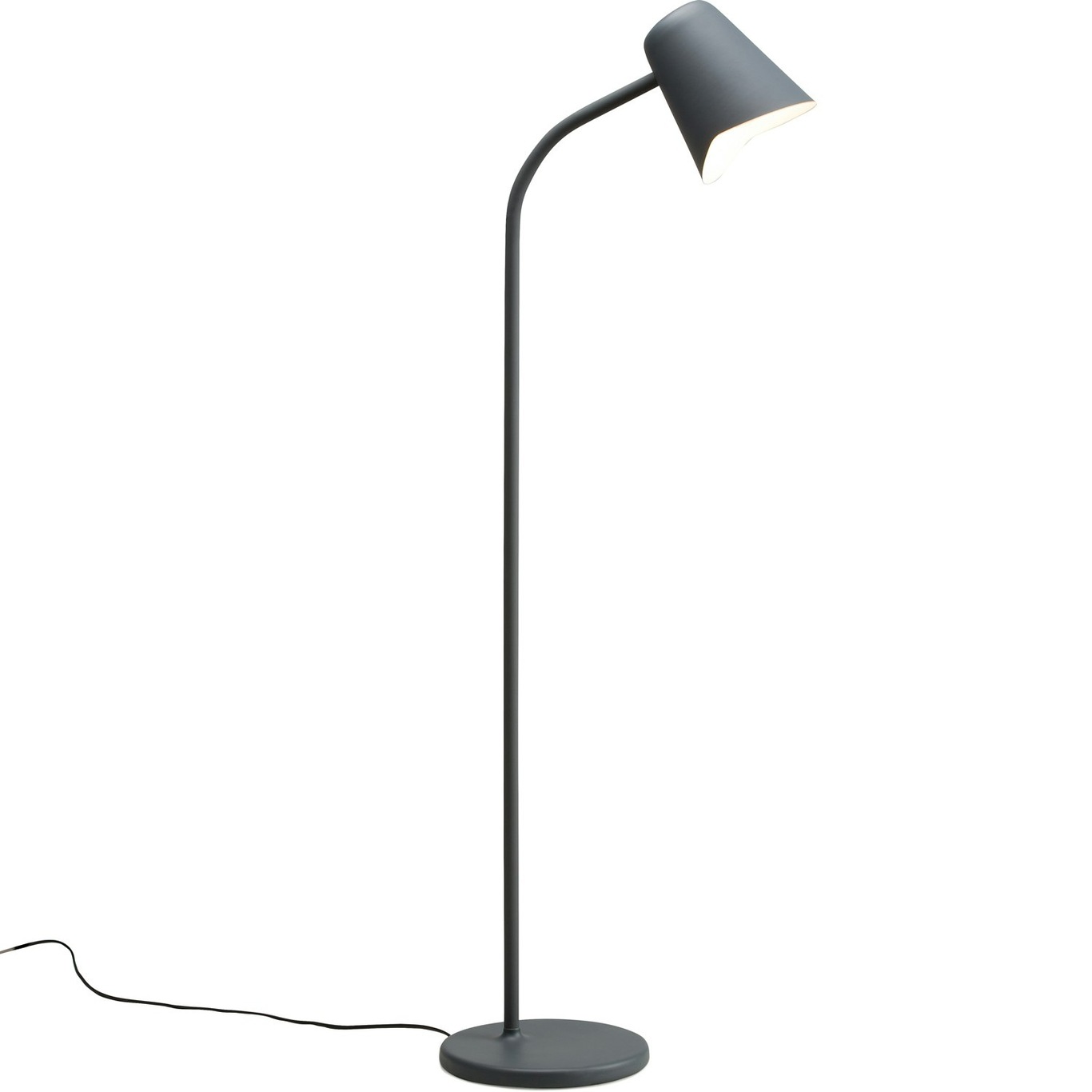 Me Floor Lamp With Dimmer, Grey