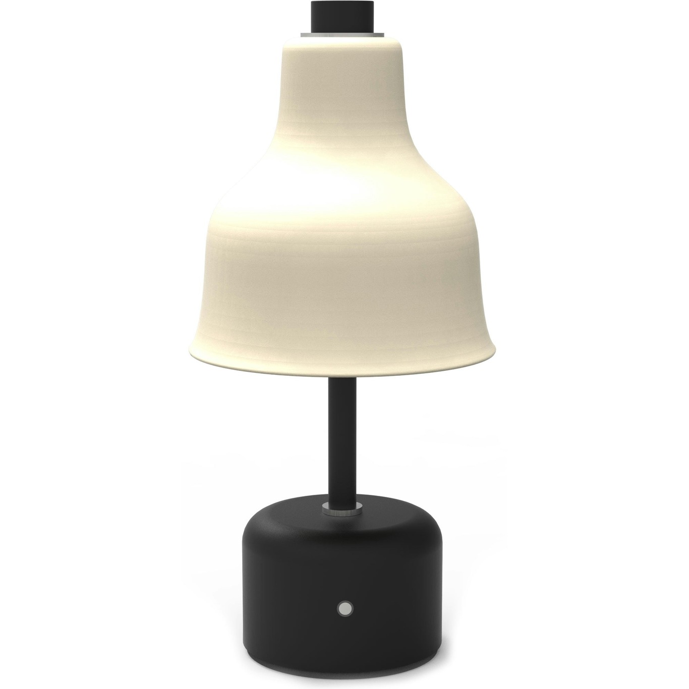 Avra Table Lamp Portable, Black / Creme