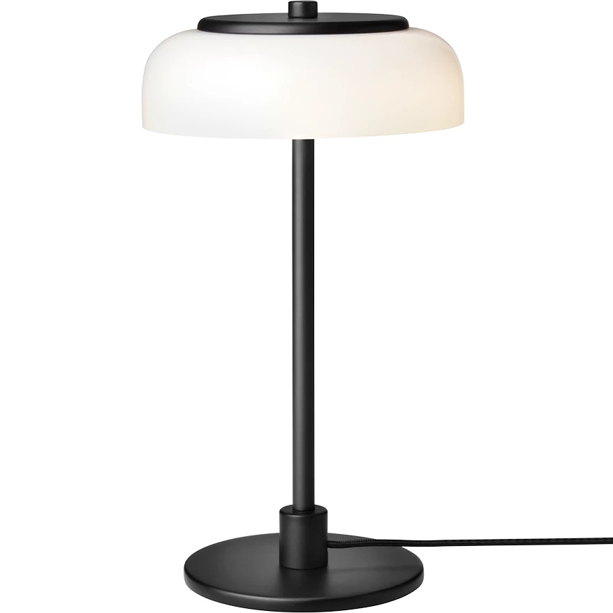 Blossi Table Lamp, Black / Opal