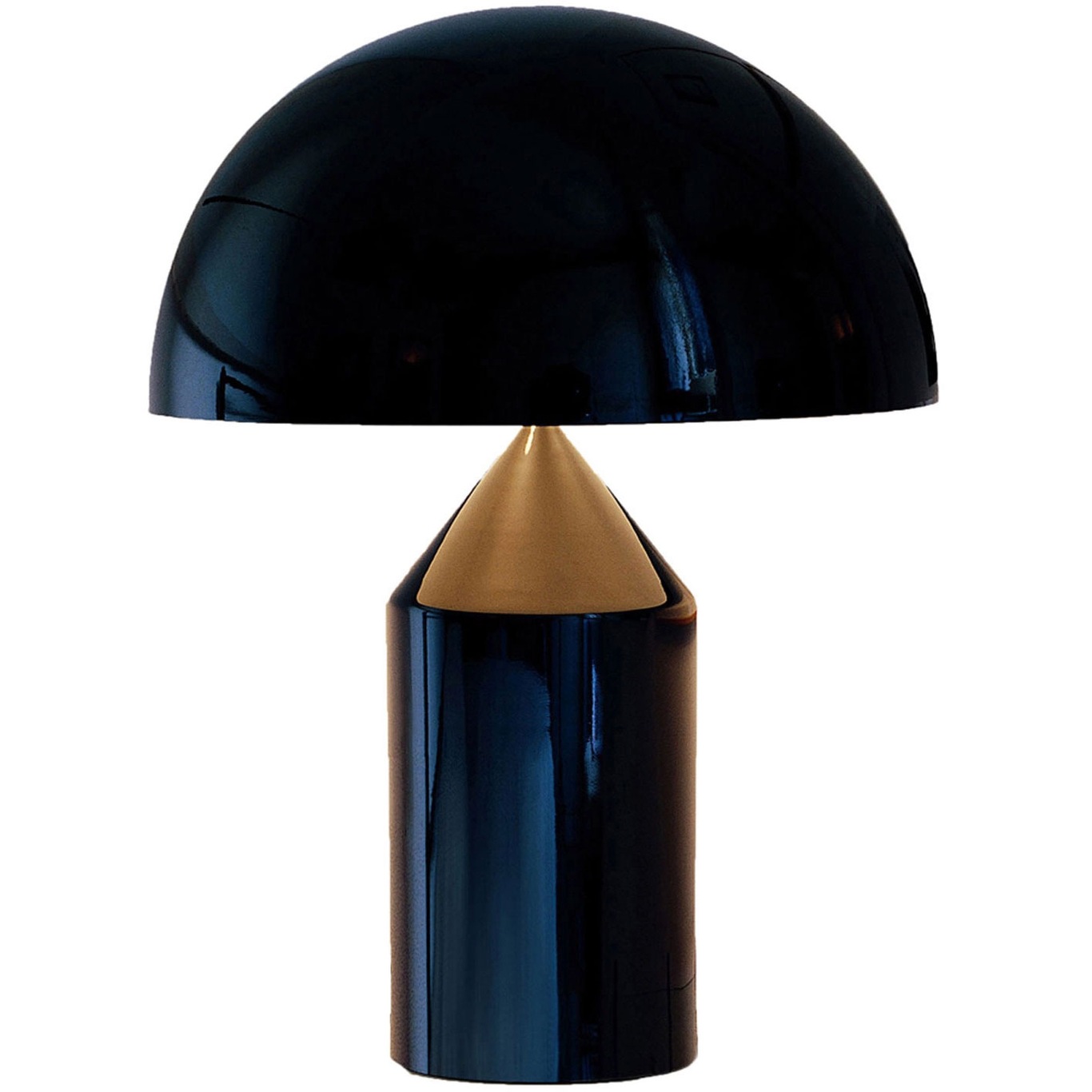 Atollo 233 Table Lamp 70 cm, Black