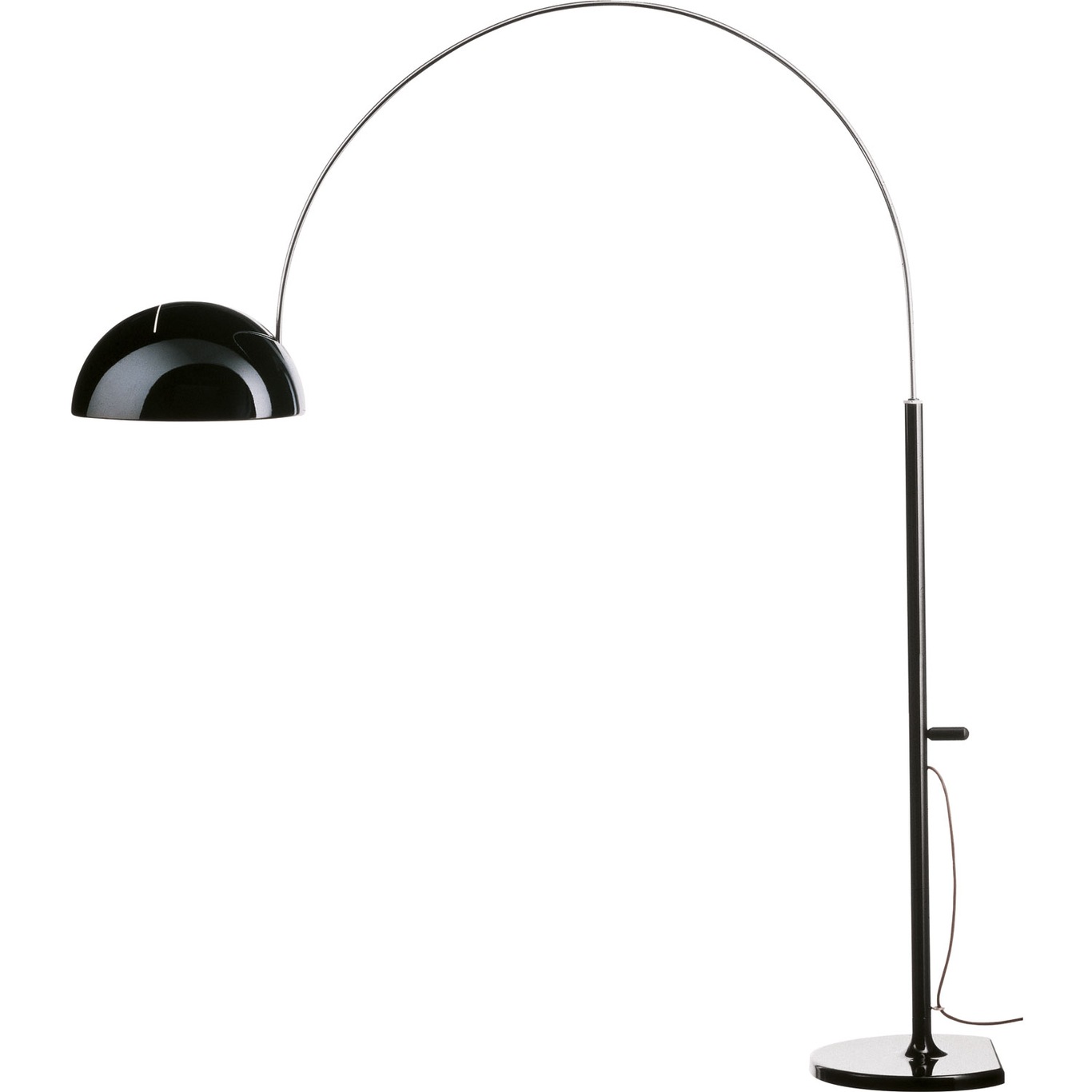 Coupé 3320R Floor Lamp, Black