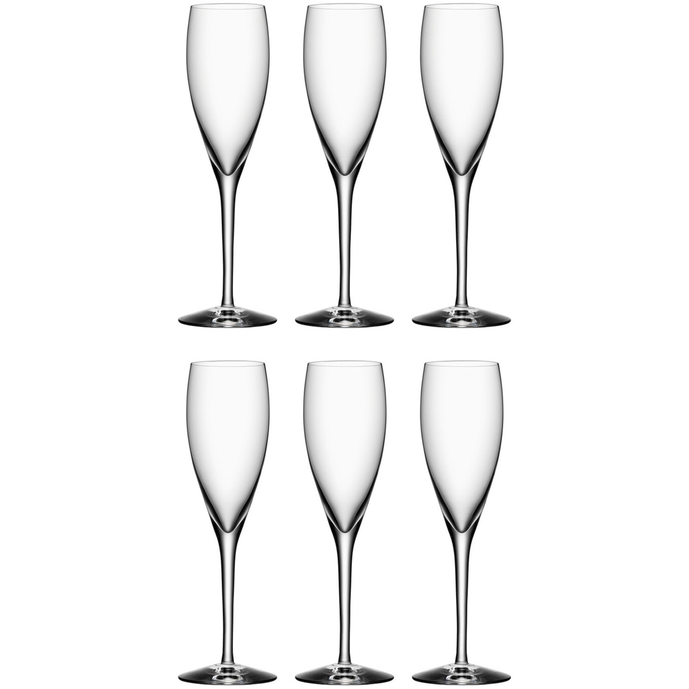 More Champagne Glass 18 cl, 6-pack
