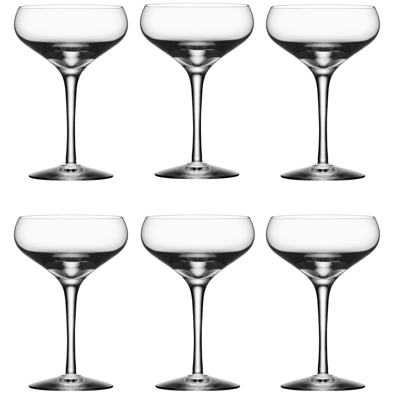 More Coupe Champagne Glass 21 cl, 6-pack